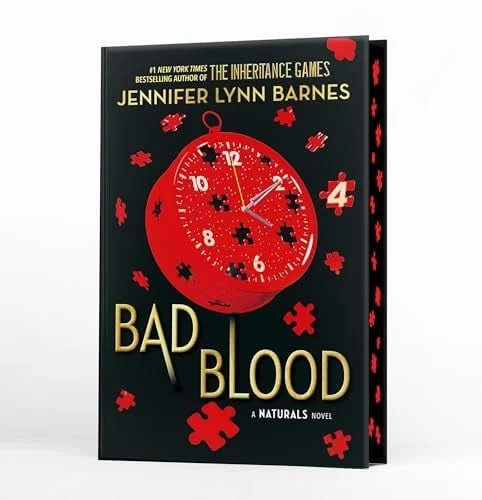 Book cover: Bad Blood (Deluxe Limited Edition) (The Naturals, 4) by Barnes, Jennifer Lynn
