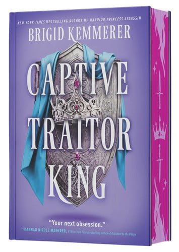 Book cover: Captive Traitor King (Deluxe Limited Edition) by Kemmerer, Brigid