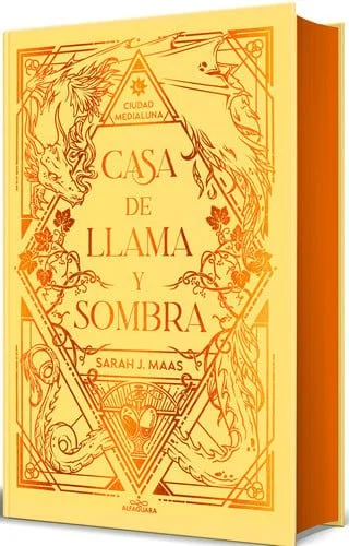 Book cover: Casa de llama y sombra by Maas, Sarah J