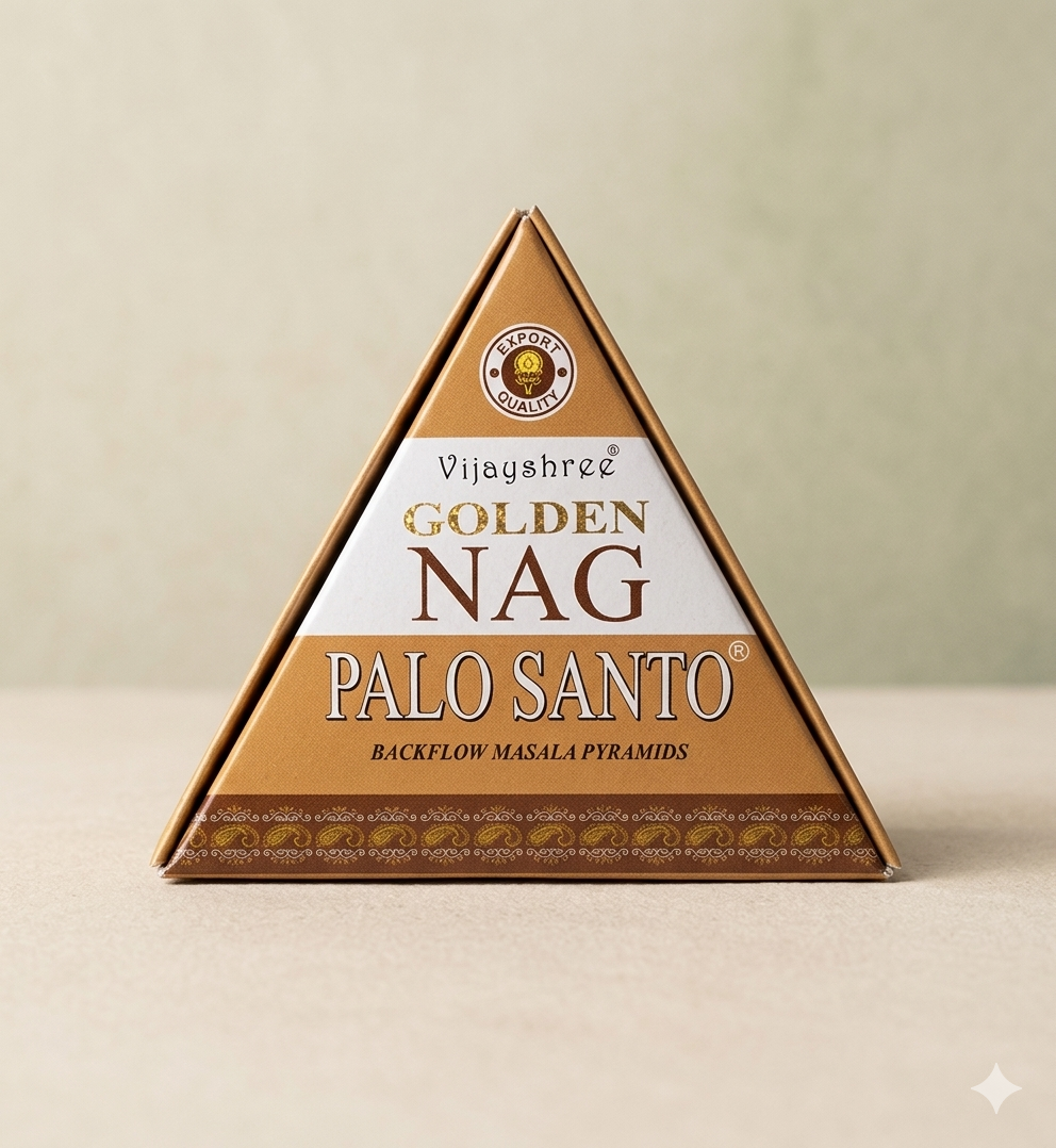 Golden NAG Palo Santo rökelsekonor backflow