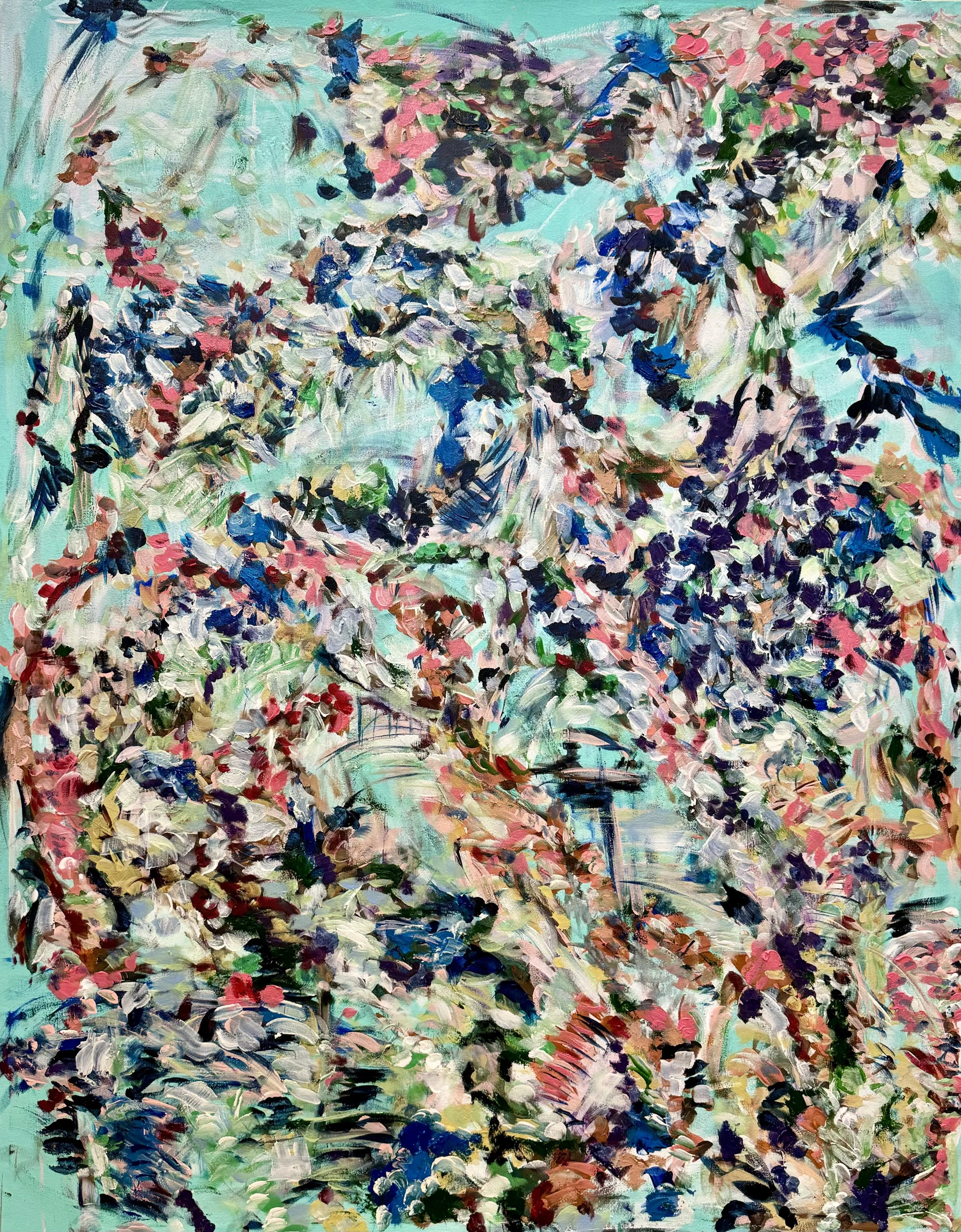Floral Abstract Painting