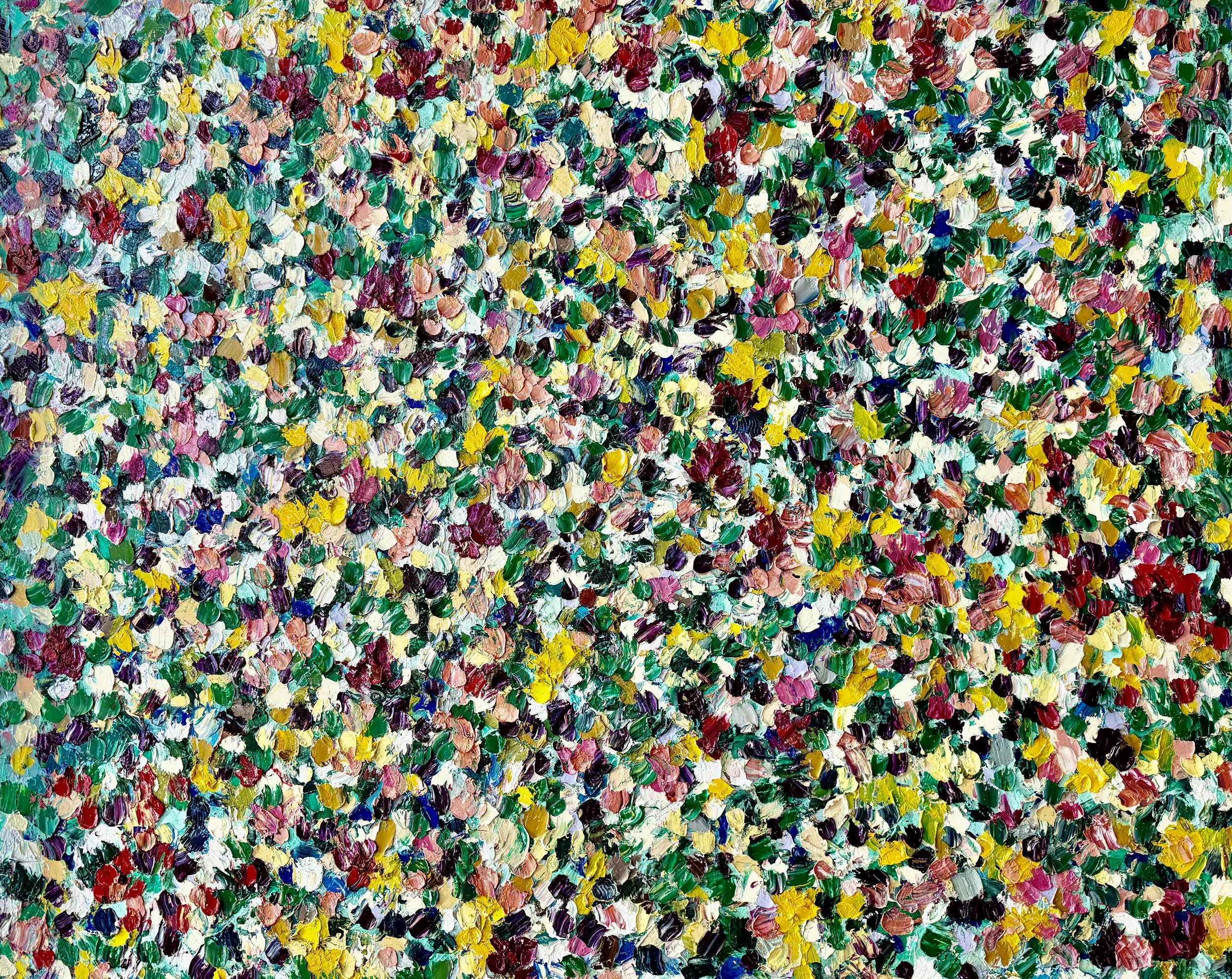 Penny Florals Abstract Painting