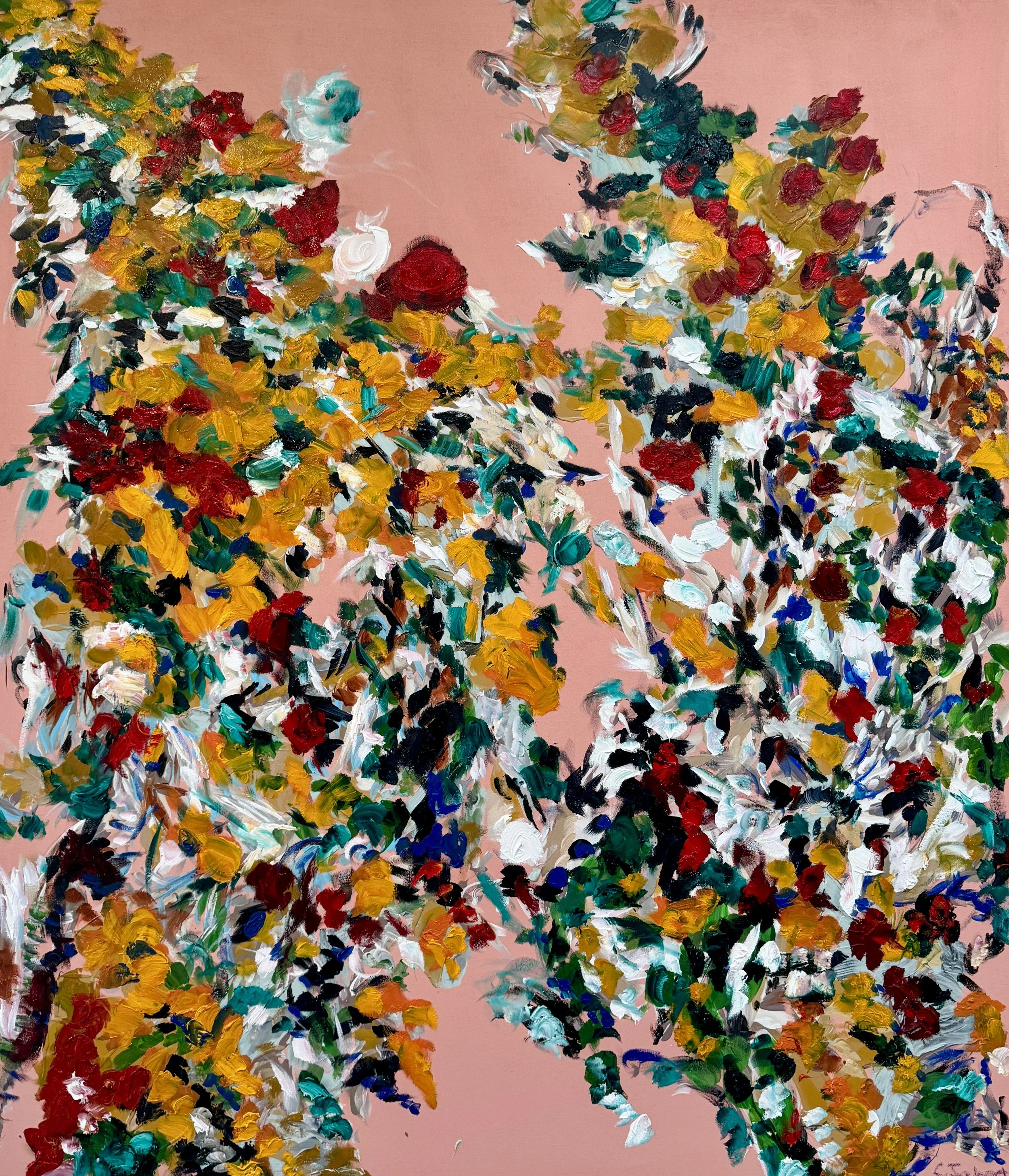 Floral Abstract Painting