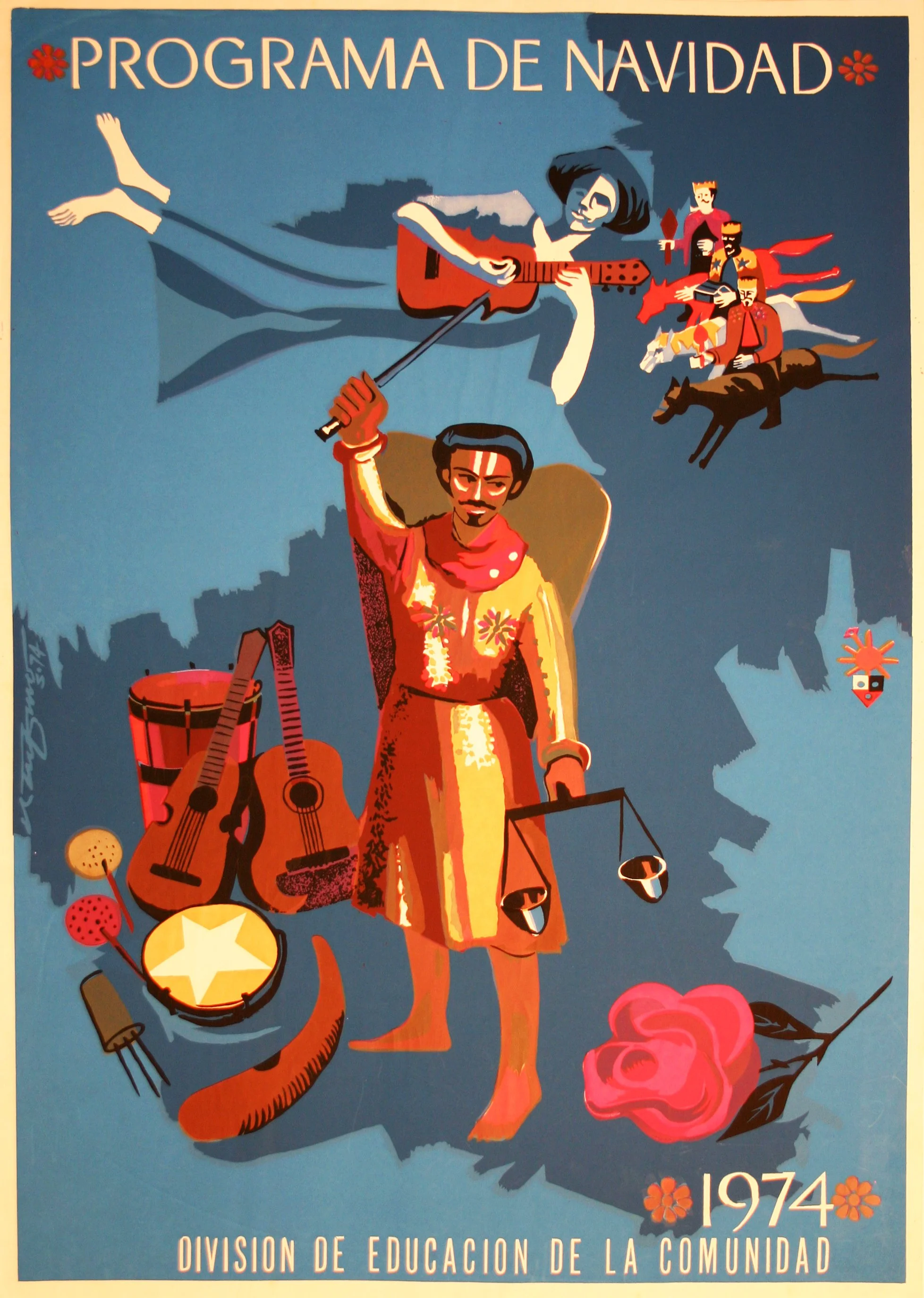 039_Rafael Tufiño_Programa de Navidad, DIVEDCO - 1974.JPG