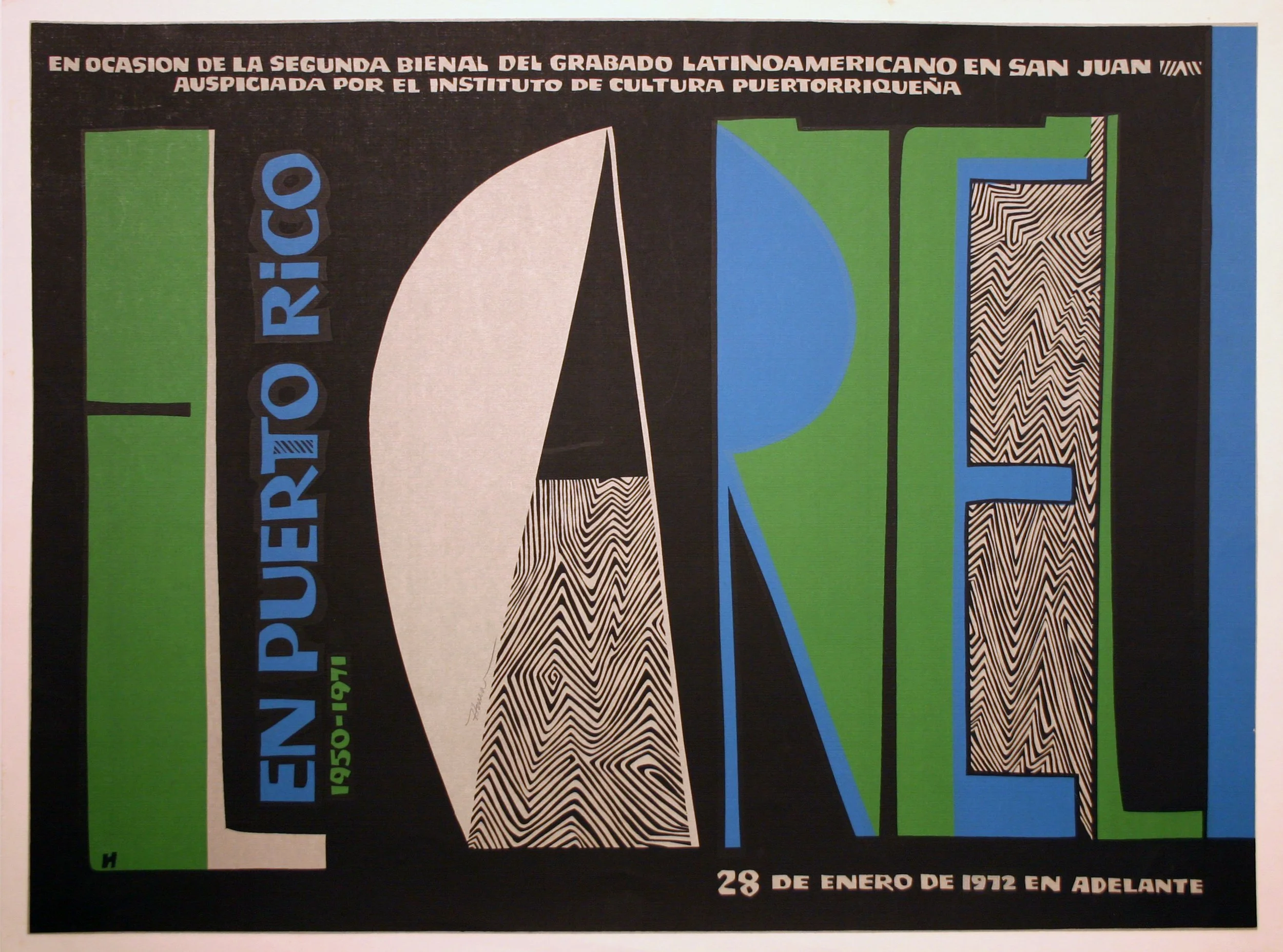 078_Lorenzo Homar_2da Bienal del Grabado Latinoamericano en Puerto Rico, "El Cartel" - 1950/1971