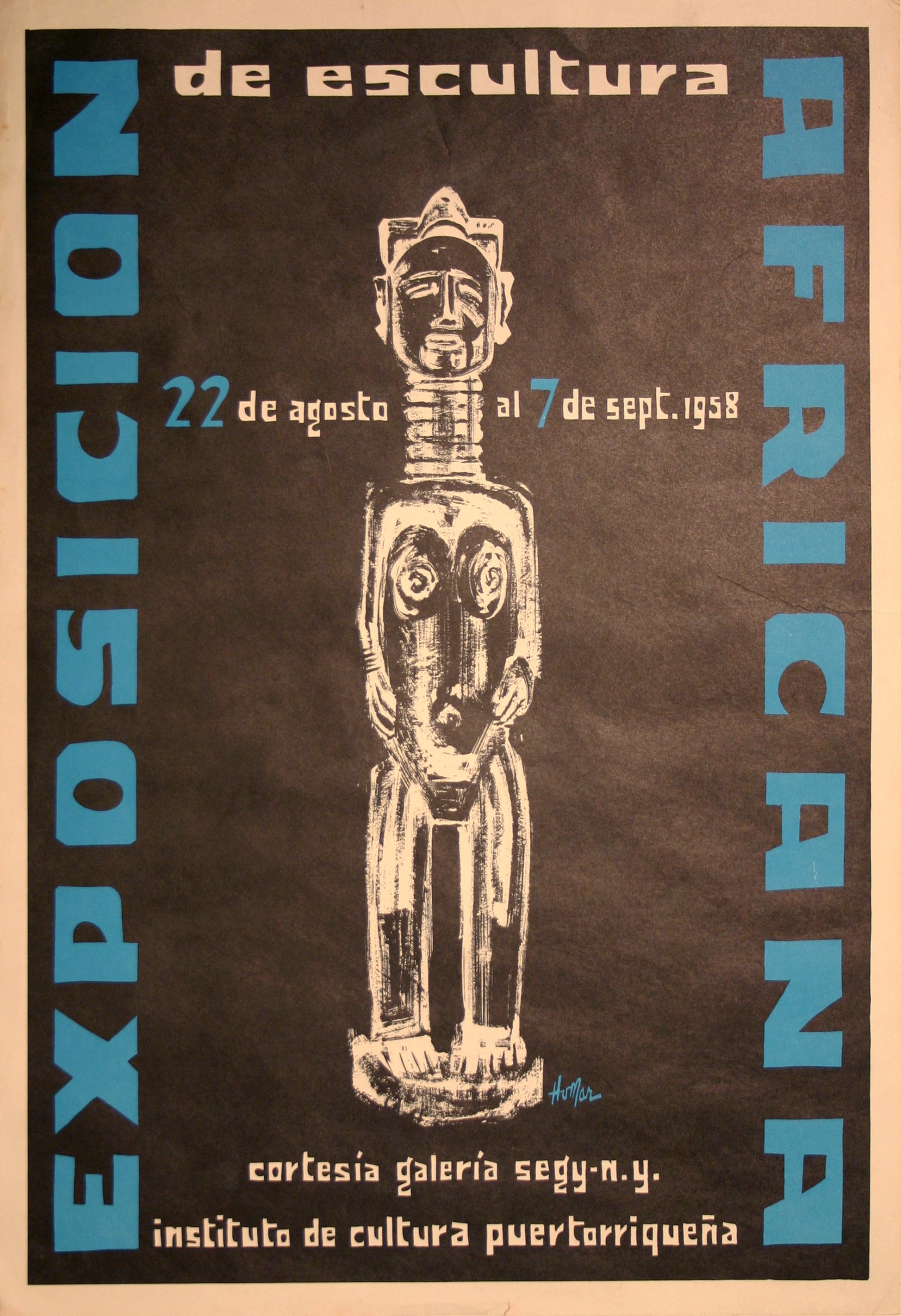 113_Lorenzo Homar_Exposición Africana - 1958