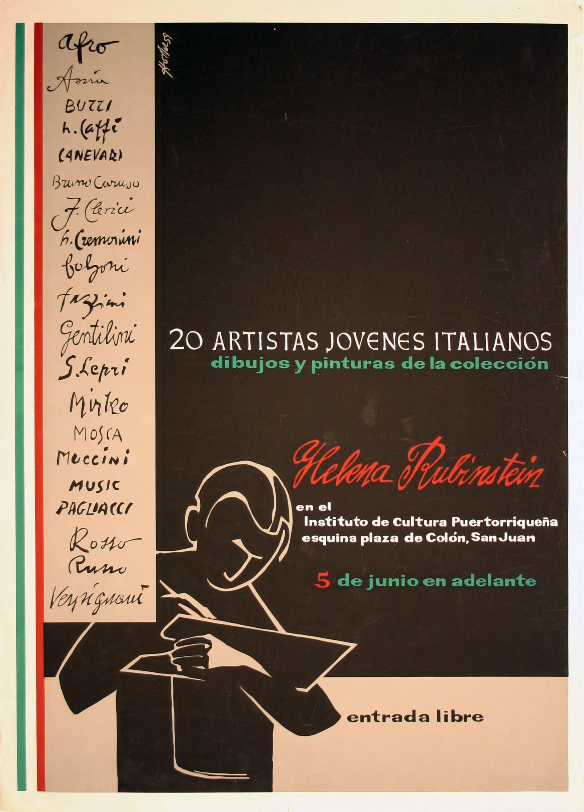 107_Lorenzo Homar_20 Artistas Jóvenes Italianos - 1959
