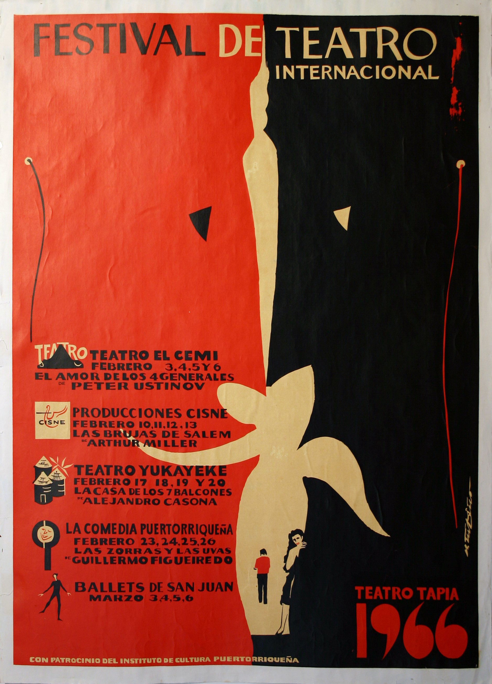 021_Rafael Tufiño_Festival de Teatro Internacional - 1966