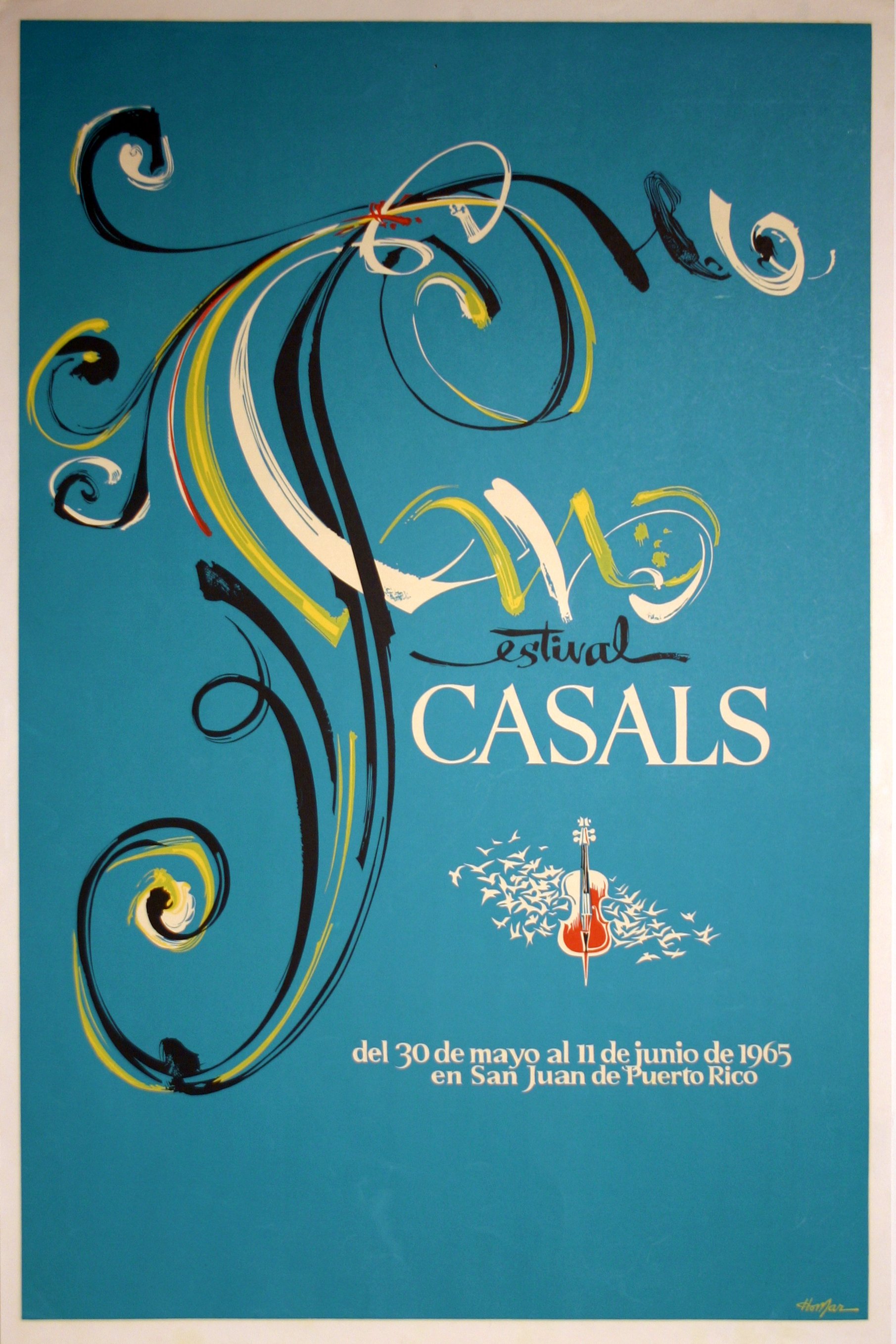 124_Lorenzo Homar_Festival Casals - 1965
