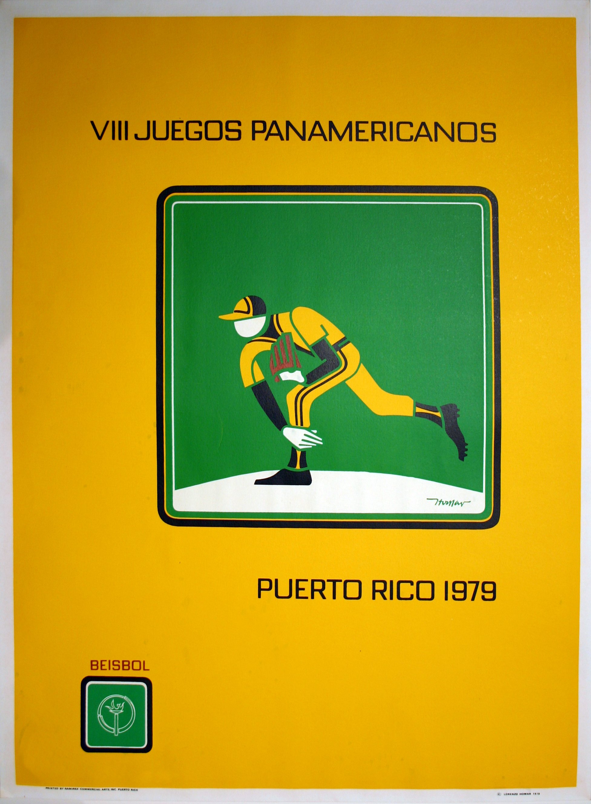 129_Lorenzo Homar_Los Octavos Juegos Panamericanos (Baseball).JPG