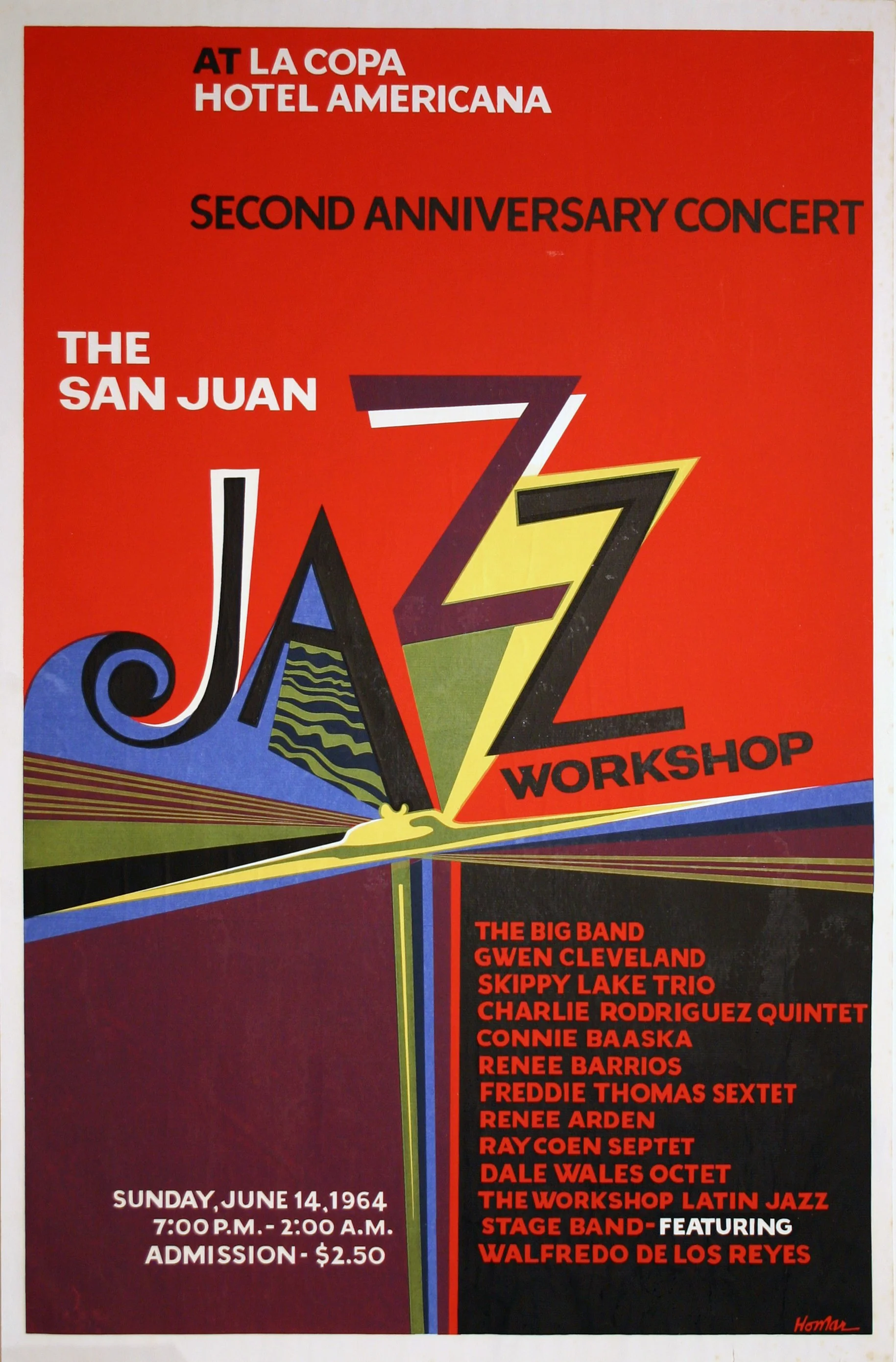 112_Lorenzo Homar_The San Juan Jazz Workshop - 1964