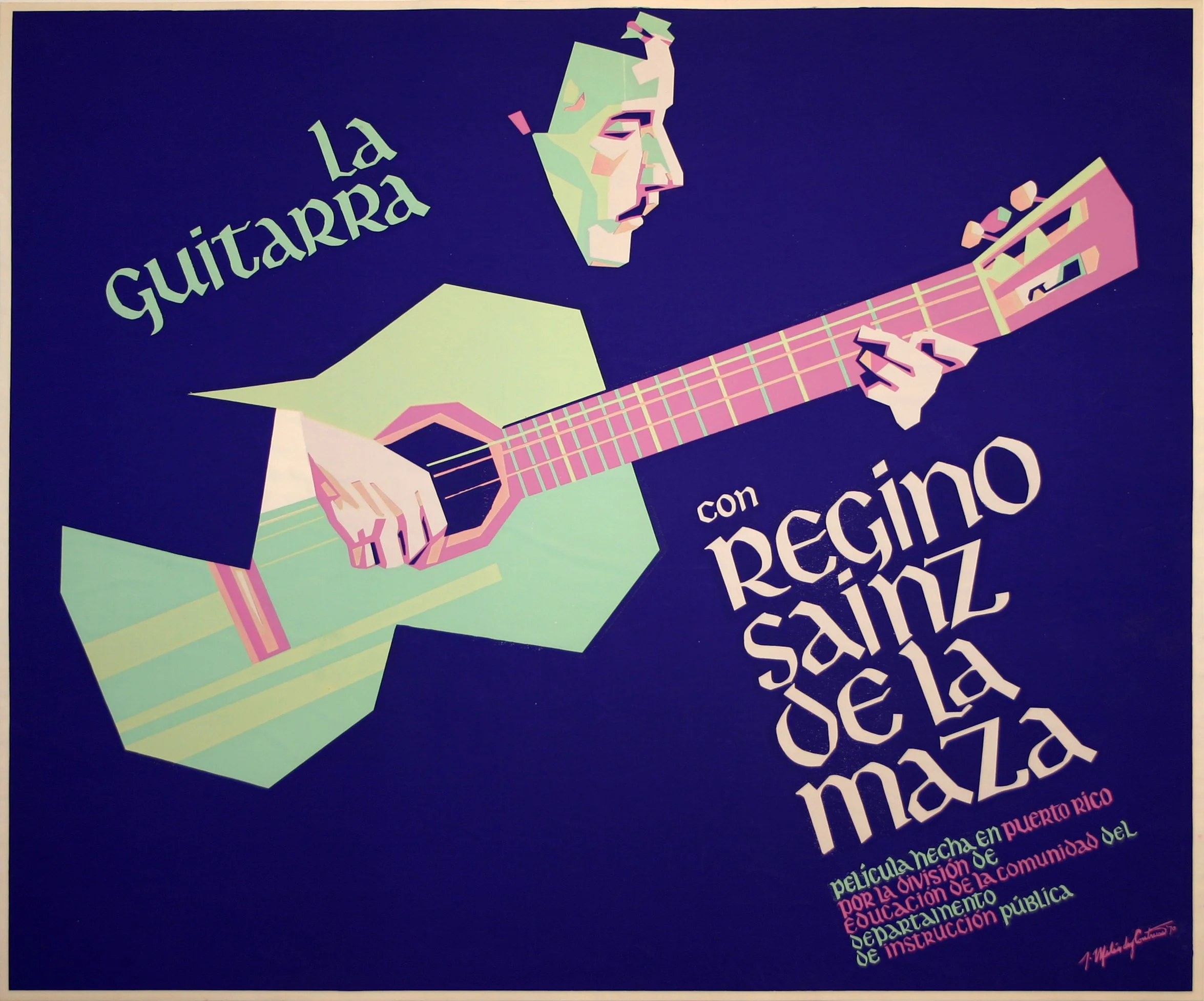 196_José Meléndez Contreras_La Guitarra - Regino Sainz de la Maza - 1970