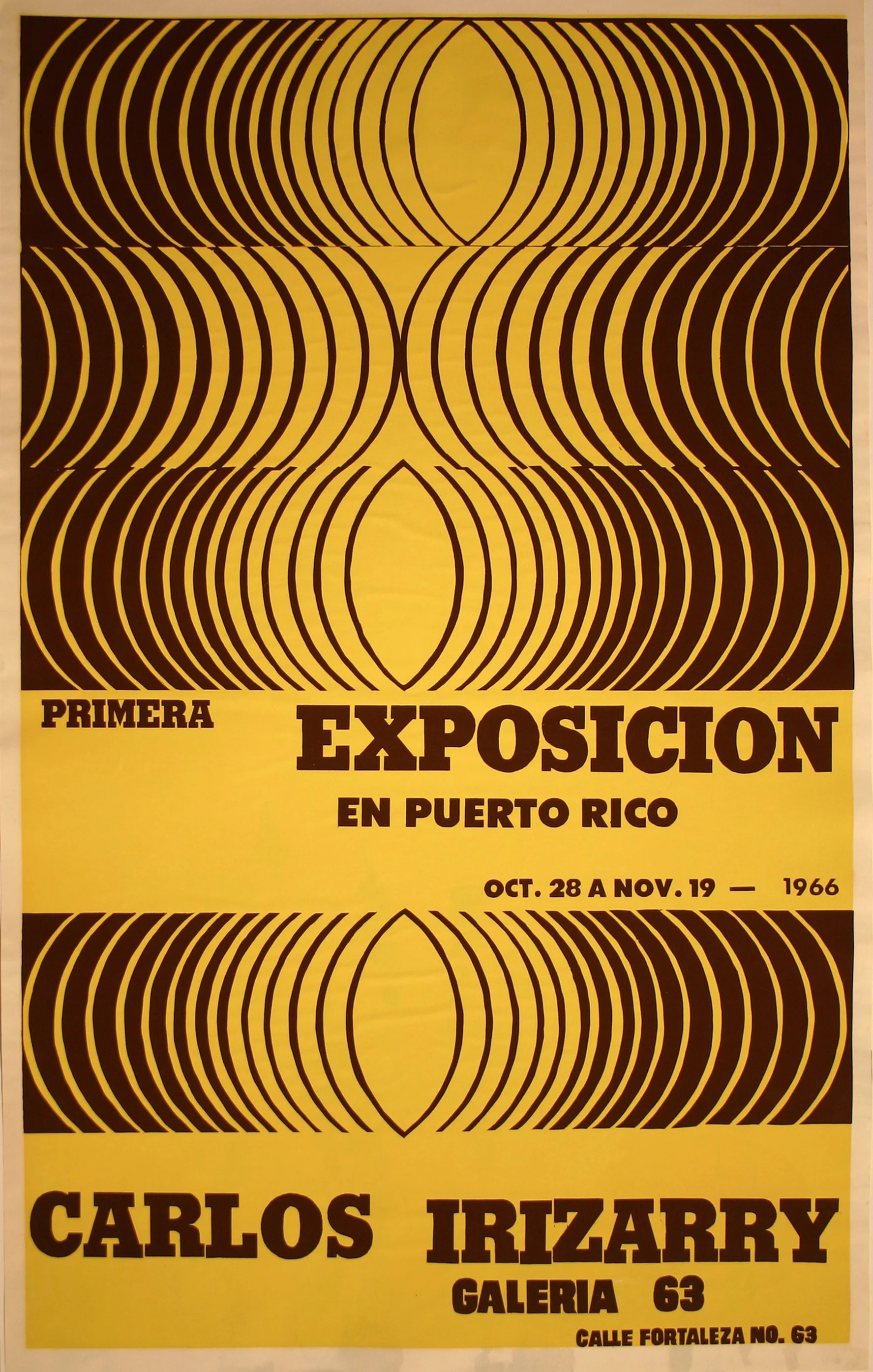 292_Julio Biaggi_Primera Exposición, Galería 63 Carlos Irizarry - 1966