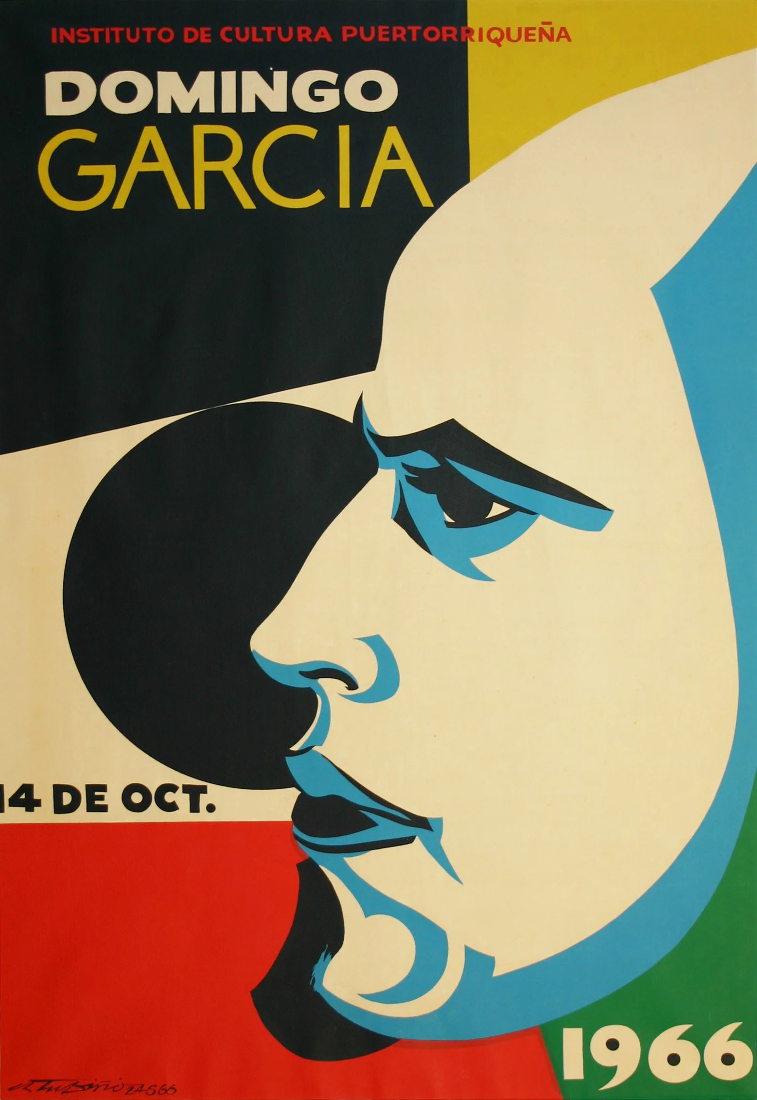 018_Rafael Tufiño_Exposición Domingo García, ICP - 1966