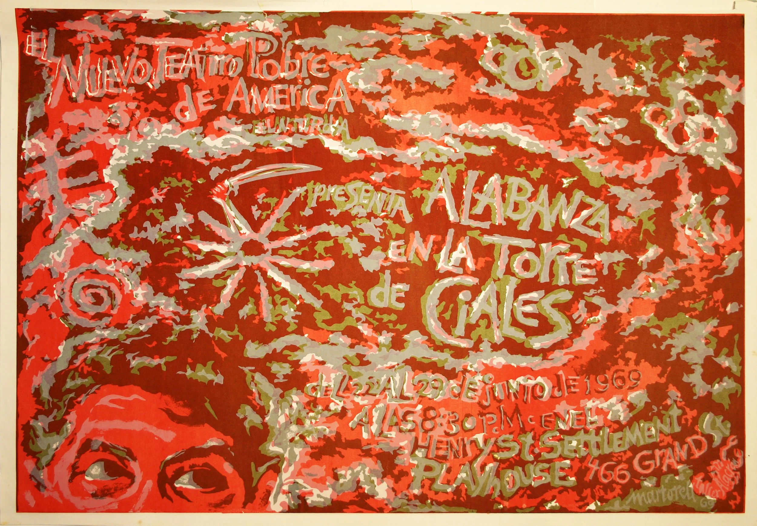 259_Antonio Martorell_El Nuevo Teatro Pobre de América Presenta "Alabanza en la Torre de Ciales" - 1969