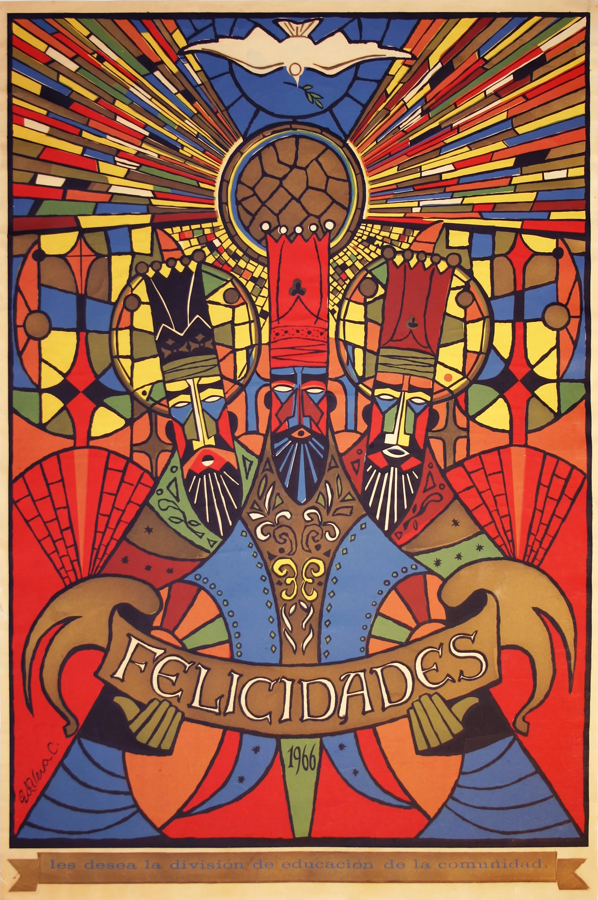 225_Eduardo Vera Cortés_Felicidades - 1966