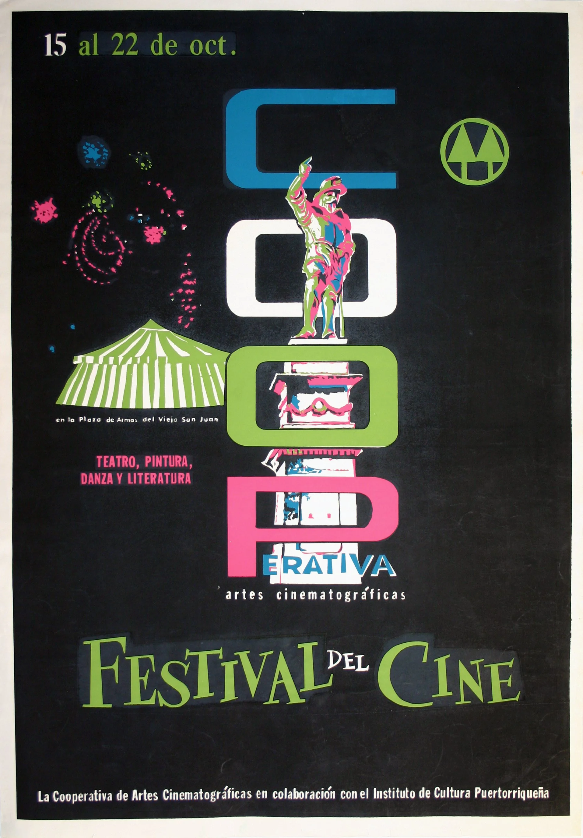 044_Rafael Tufiño_Festival de Cine, Cooperativa de Arte Cinematográfico