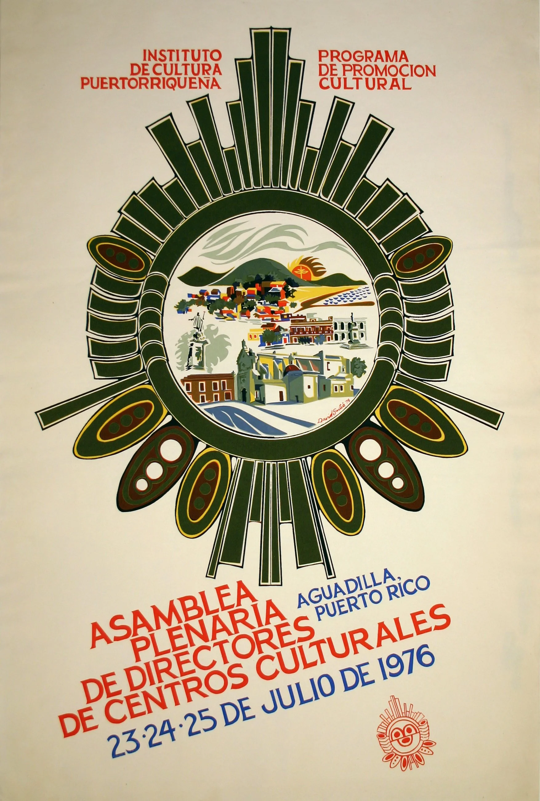 278_David Goitía_Asamblea Plenaria. Centro Cultural Aguadilla - 1976