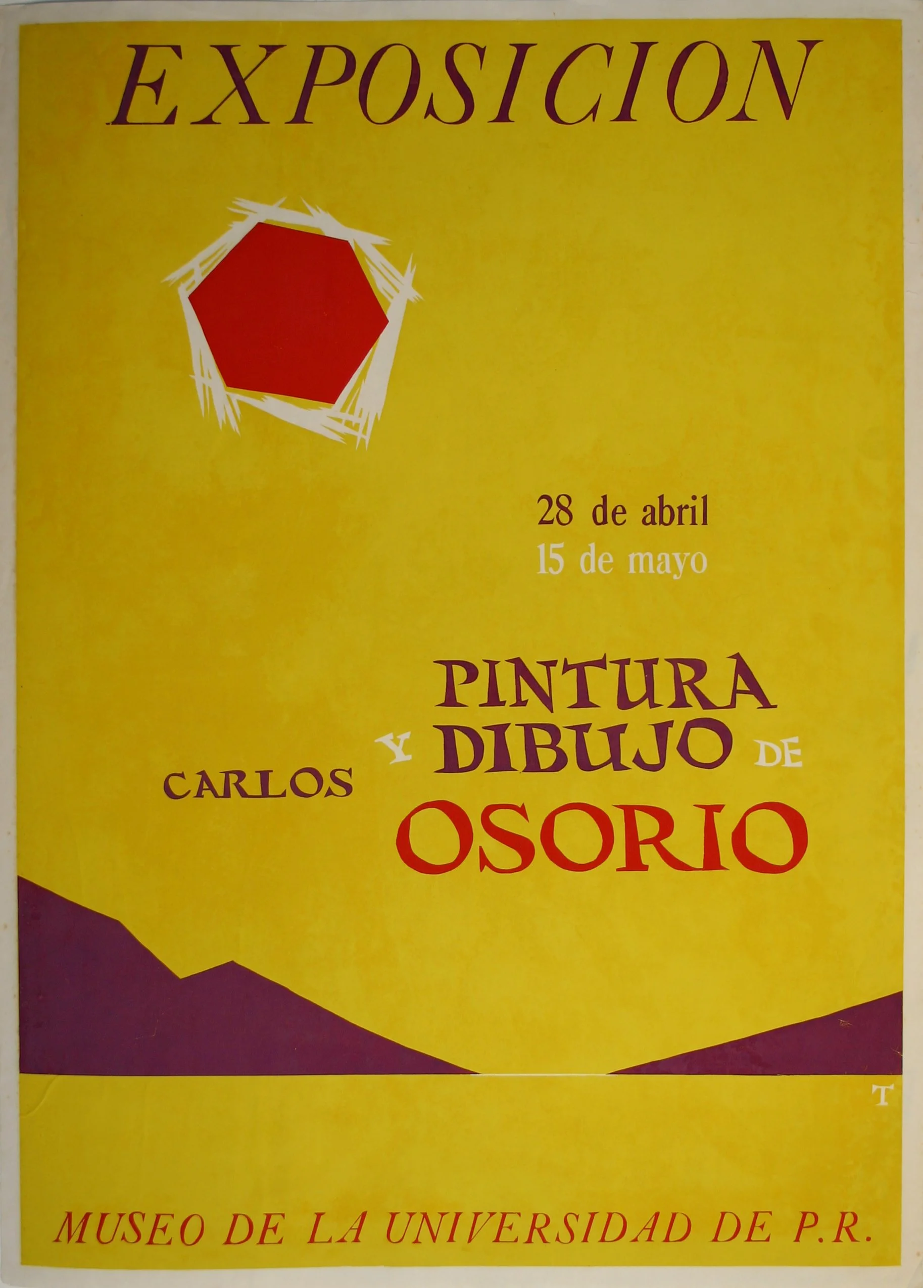 050_Rafael Tufiño_Exposición Carlos Osorio, Museo UPR