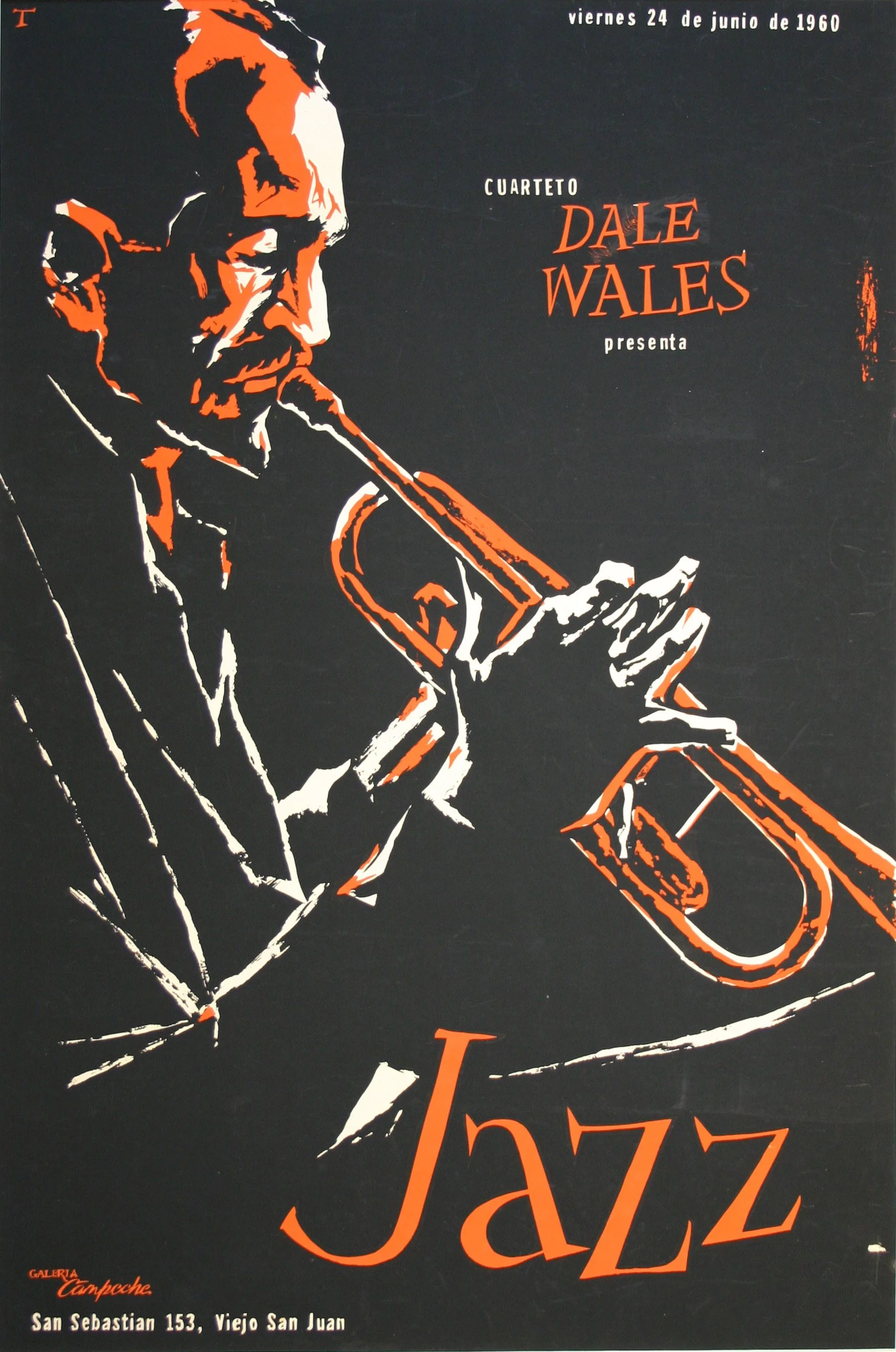 005_Rafael Tufiño_Jazz Dale Wales, Galería Campeche - 1960