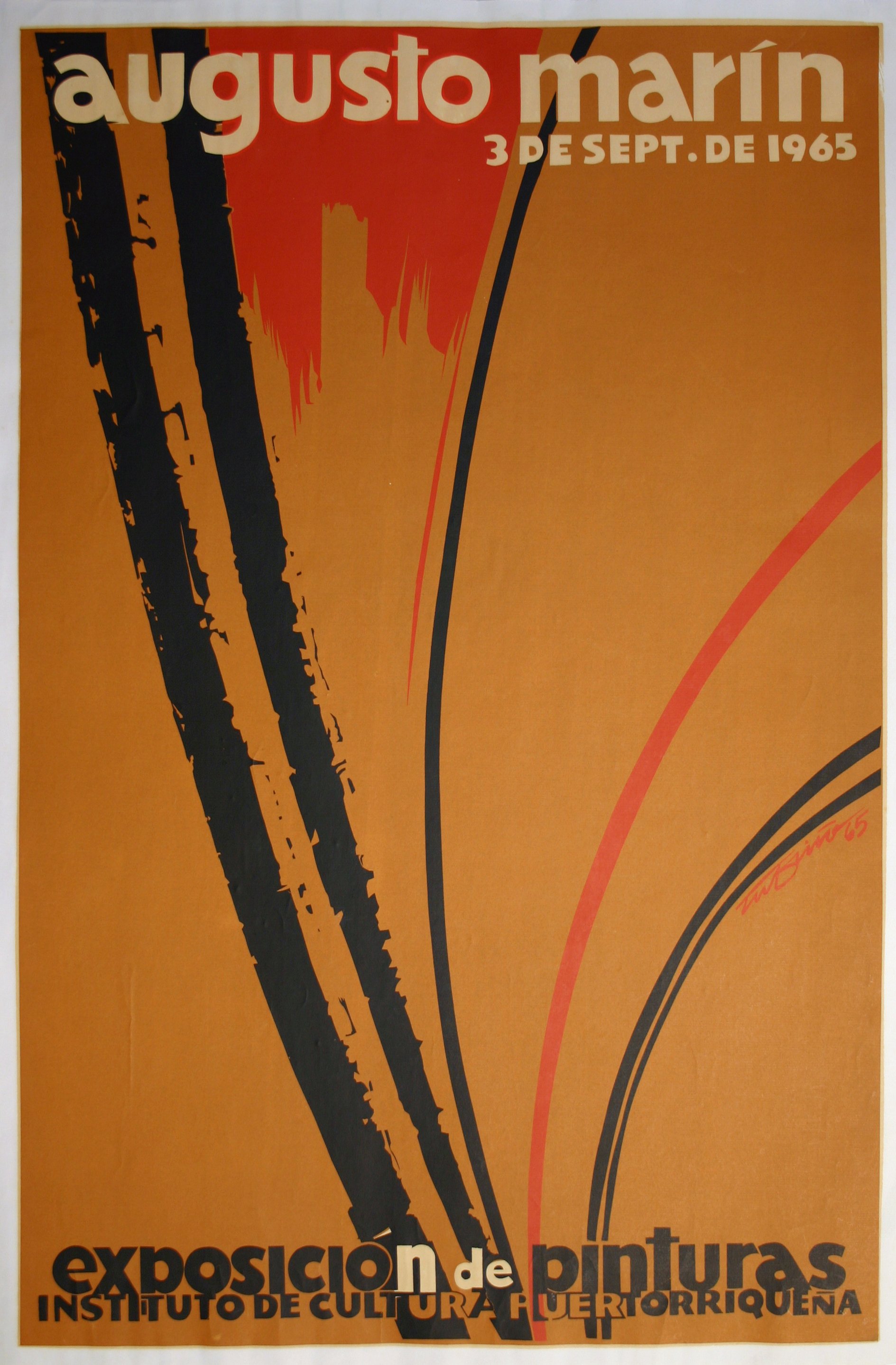034_Rafael Tufiño_Exposición Augusto Marin - 1965