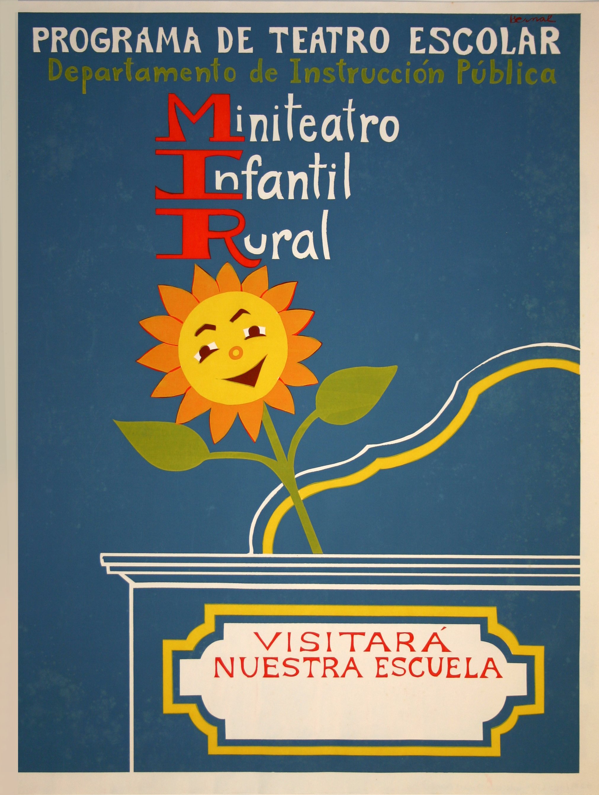 239_Isabel Bernal_Programa de Teatro Escolar, Mini Teatro Infantil Rural