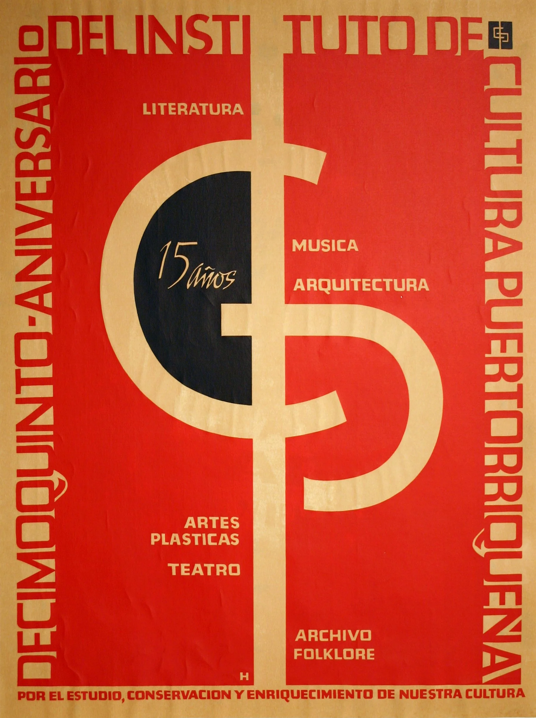 109_Lorenzo Homar_15 Años del Instituto de Cultura Puertorriqueña