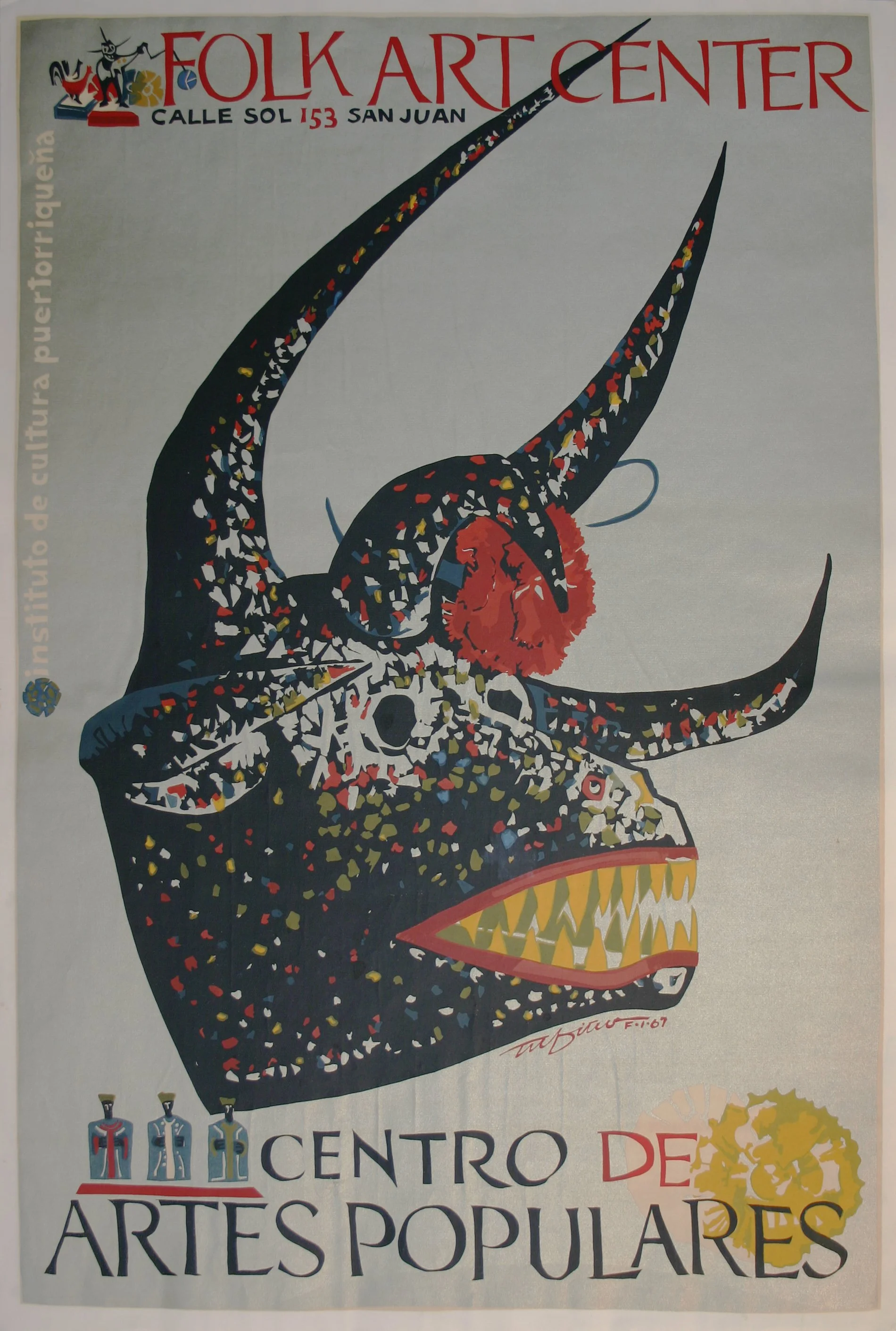 045_Rafael Tufiño_Folk Art Center - 1967