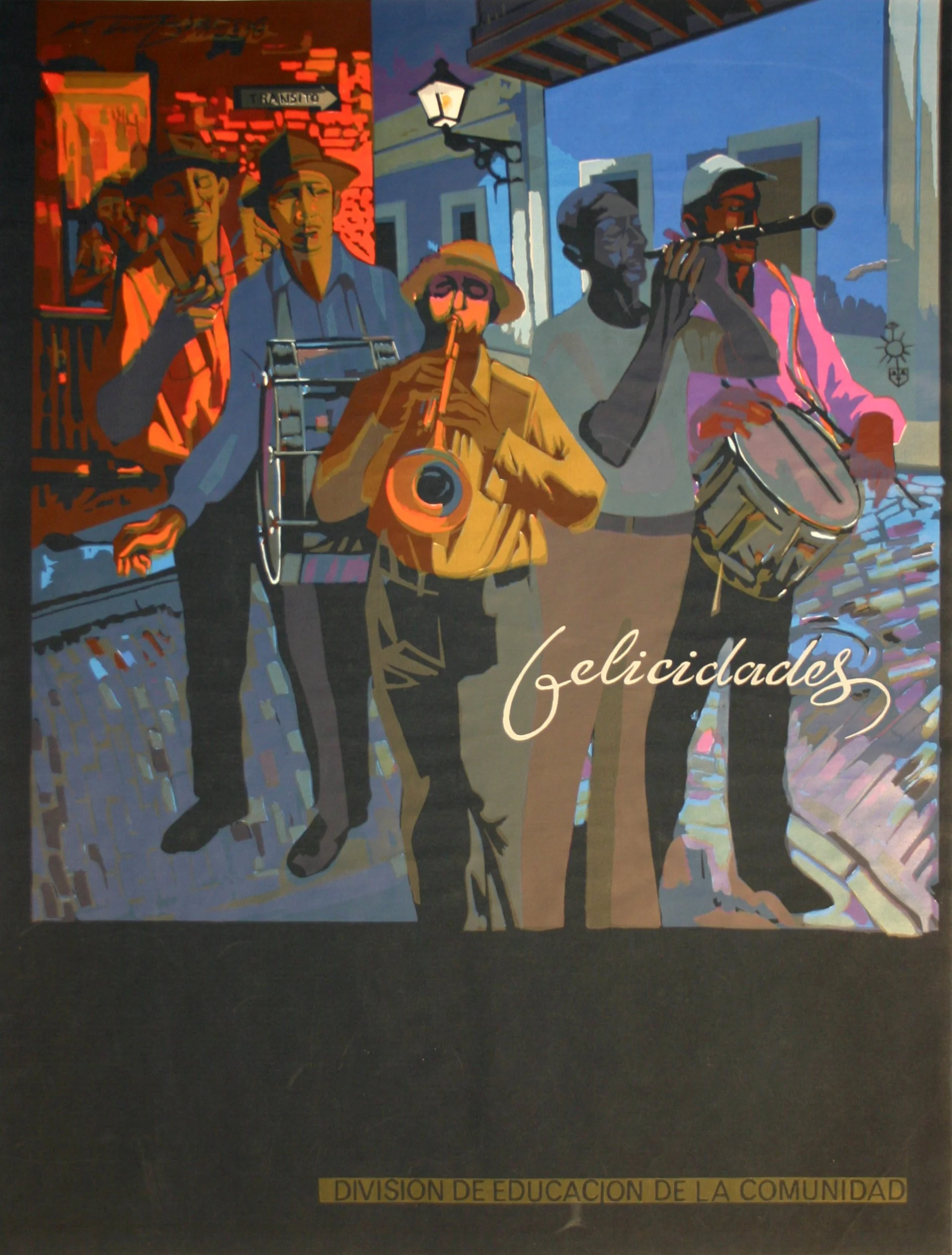 033_Rafael Tufiño_Felicidades, DIVEDCO - 1976