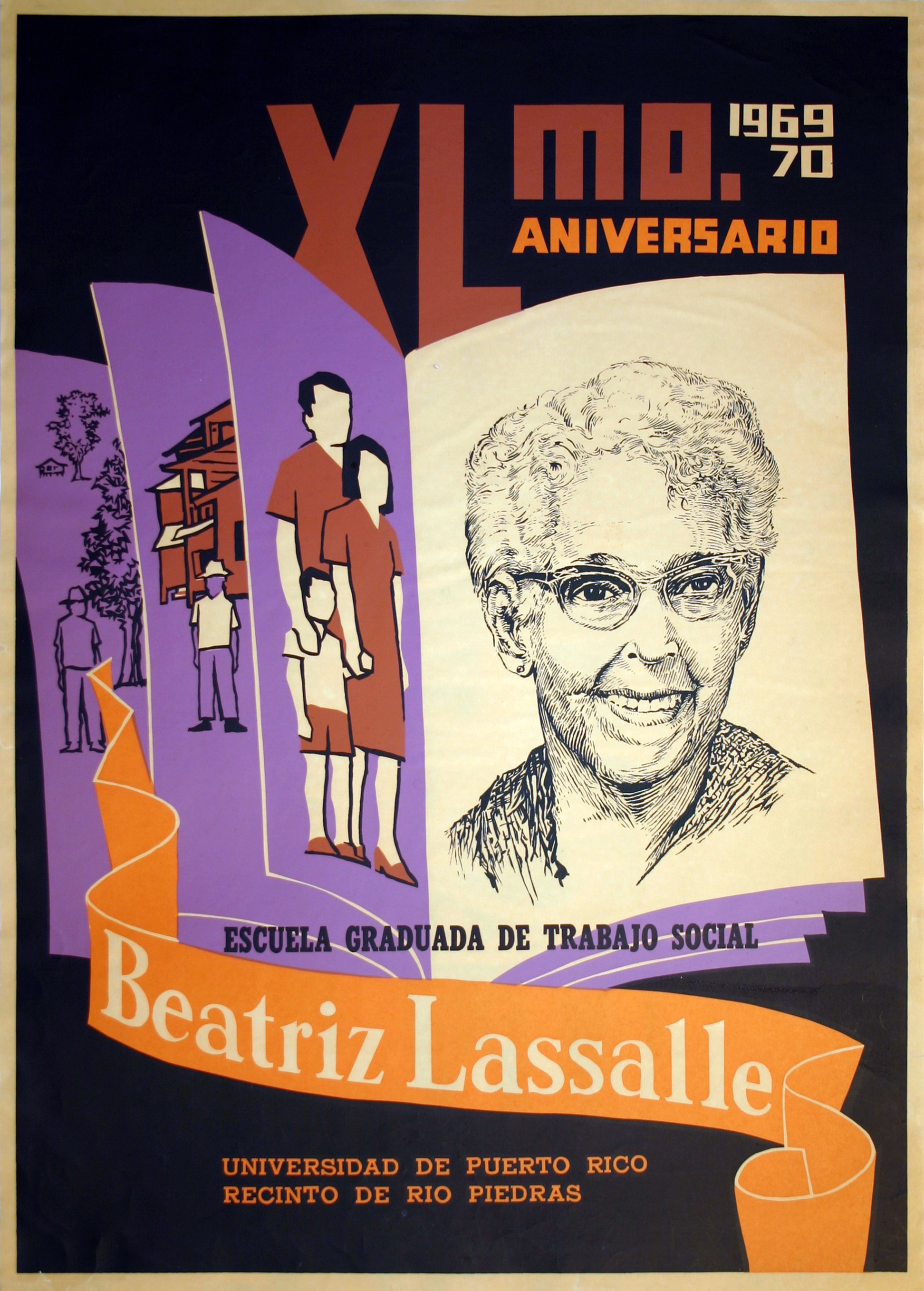 150_Tony Maldonado_Xlmo Aniversario Escuela Graduada de Trabajo Social Beatriz Lazalle - 1969/70