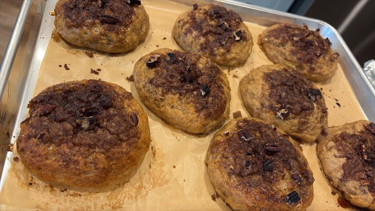 Cinnamon Pecan Crunch Bagels