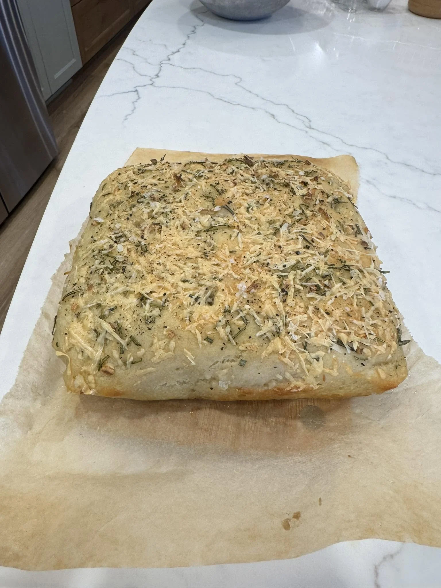 Rosemary Parmesan Foccacia