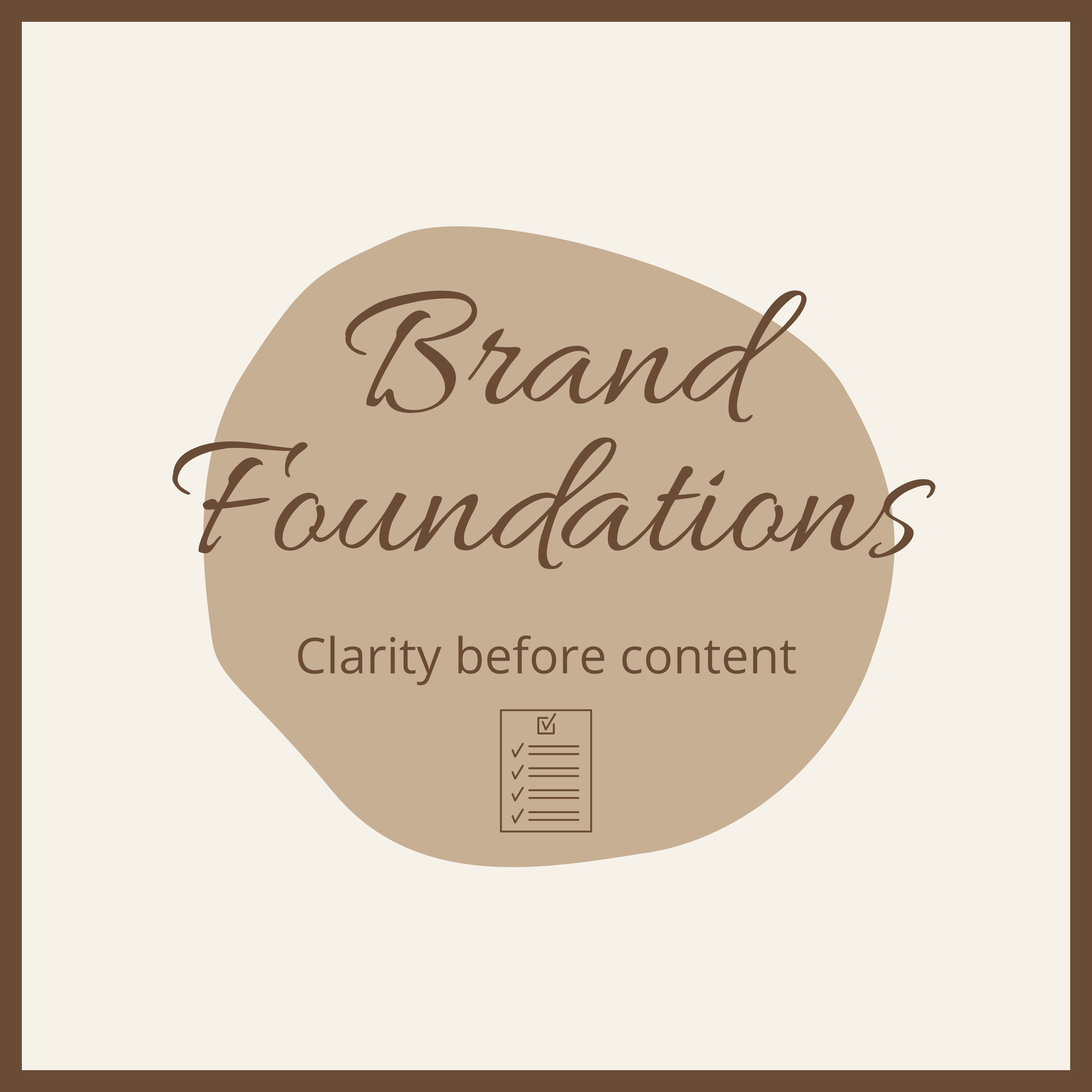 Brand Foundations