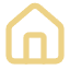 Icon of a house with a roof, door, and windows.