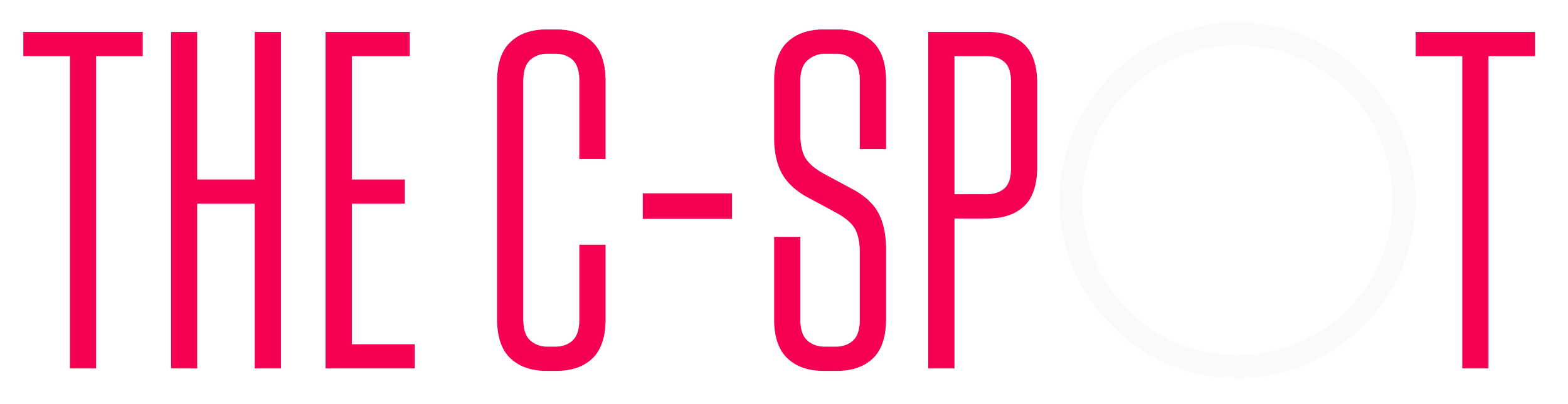 The C-Spot logo in bold pink text on black background