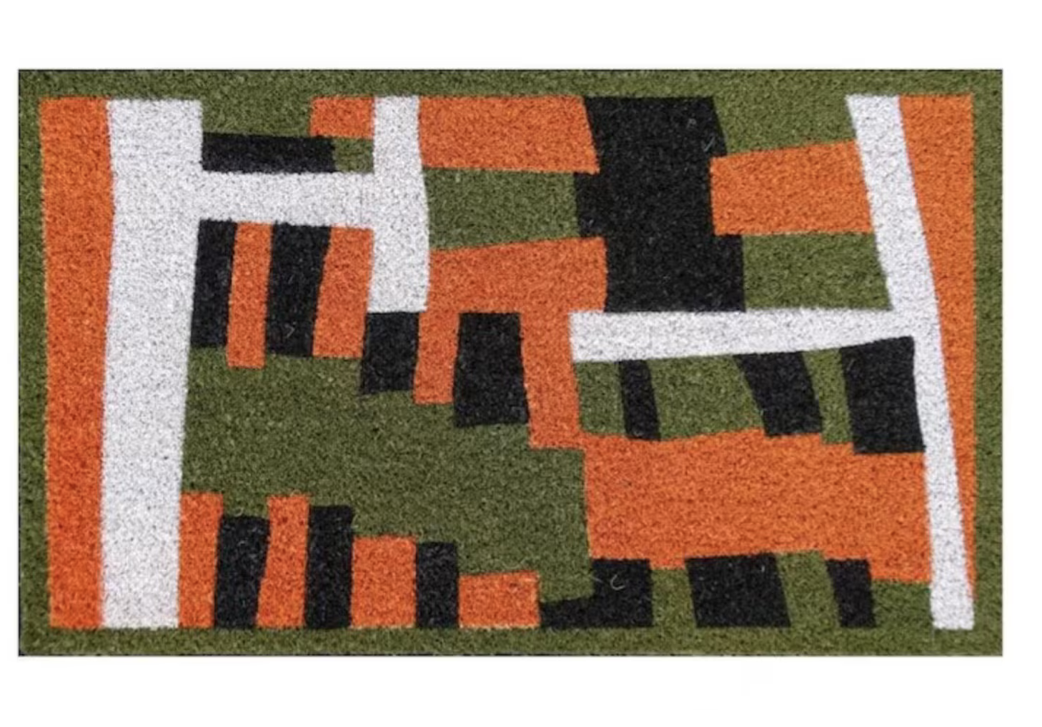 Gee's Bend Door Mat: Mini Blocks and Strips
