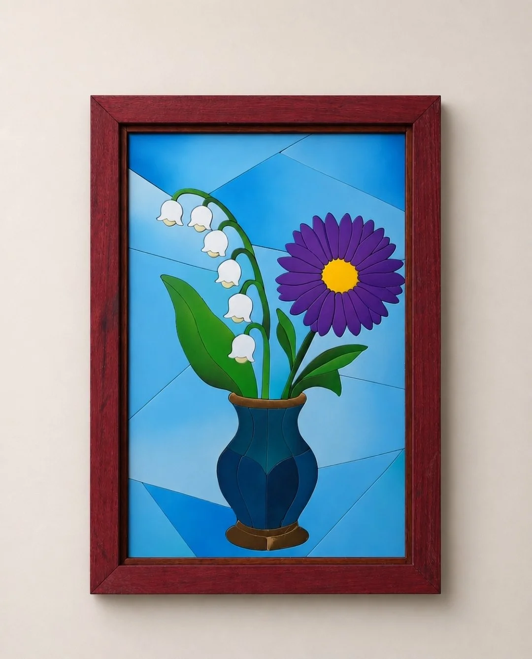 9x13 Custom Birth Month Flower Bouquet