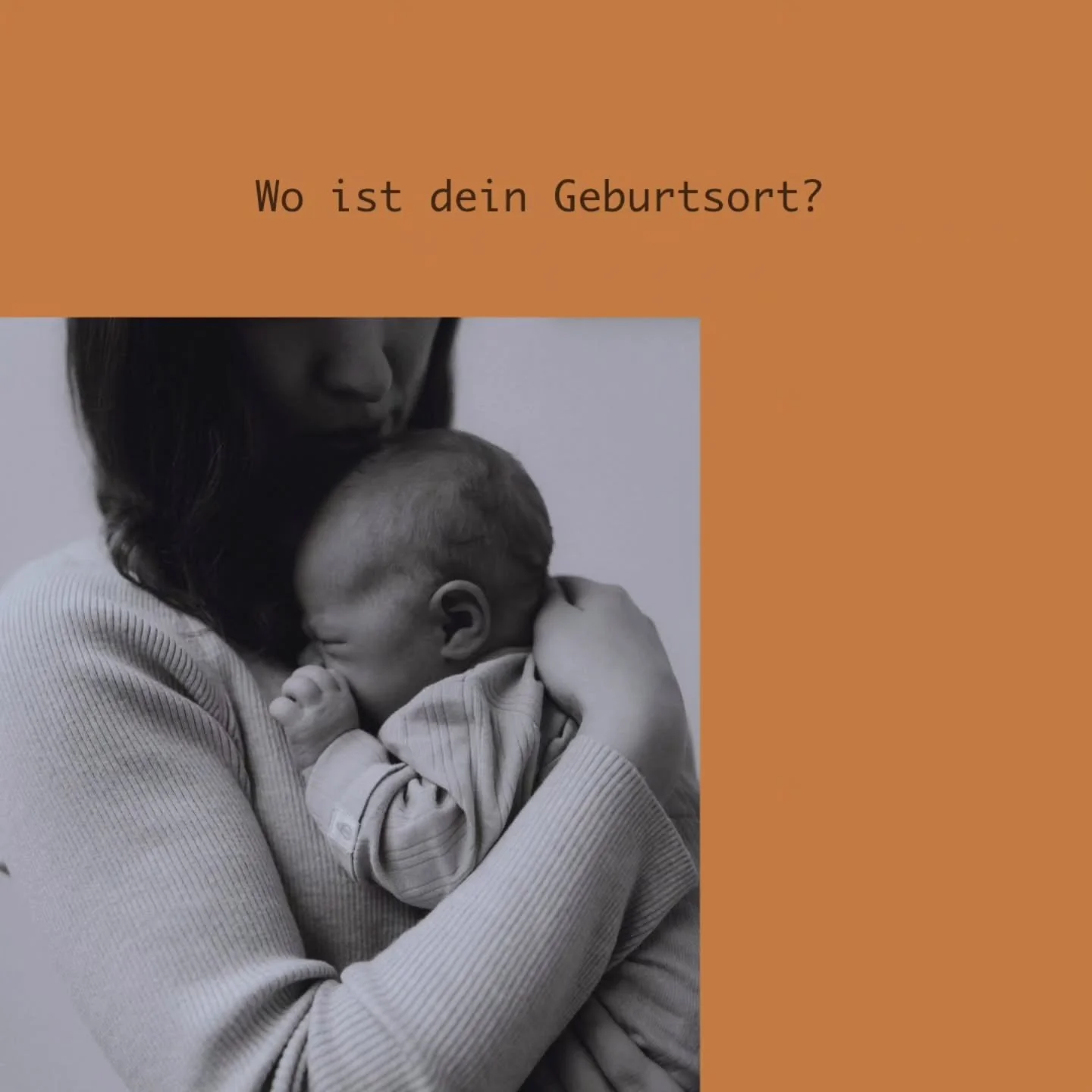 Kommt dein Baby ab Januar 2027? Kennst du jemand, der schwanger ist und auf die Frage: "Wo ist dein Geburtsort" noch keine Antwort hat?
Wir stellen dir unsere R&auml;umlichkeiten und unsere Arbeit vor: Herzliche Einladung zu unserem unverbi