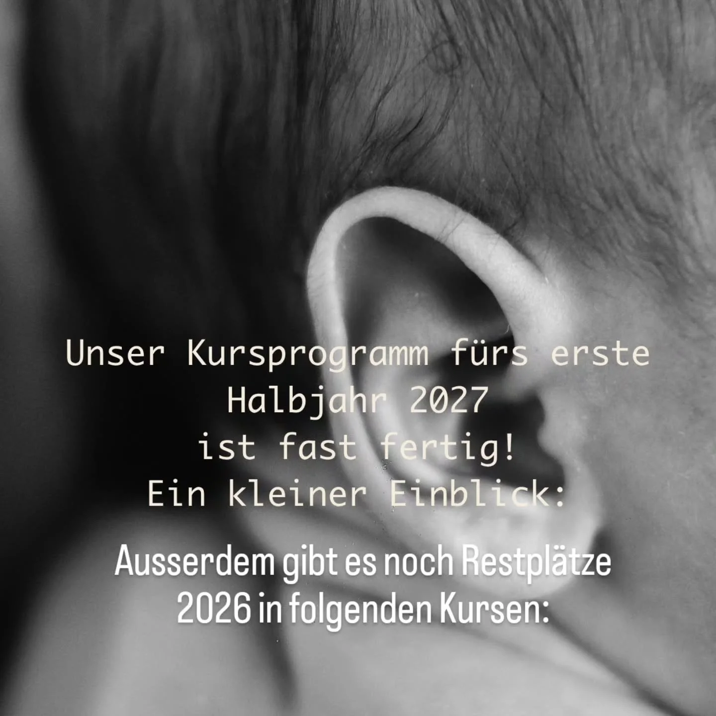 Wir haben sooooo viel tolle neue Kurse f&uuml;r euch. Unter
https://www.maingeburtshaus.de/kursevortraege
kannst du dich anmelden.
Wir freuen uns auf dich/euch.
Gemeinsam in unserem Kursraum.
#kurseMitBabyInW&uuml;rzburg #geburtsvorbereitungskurs #ma
