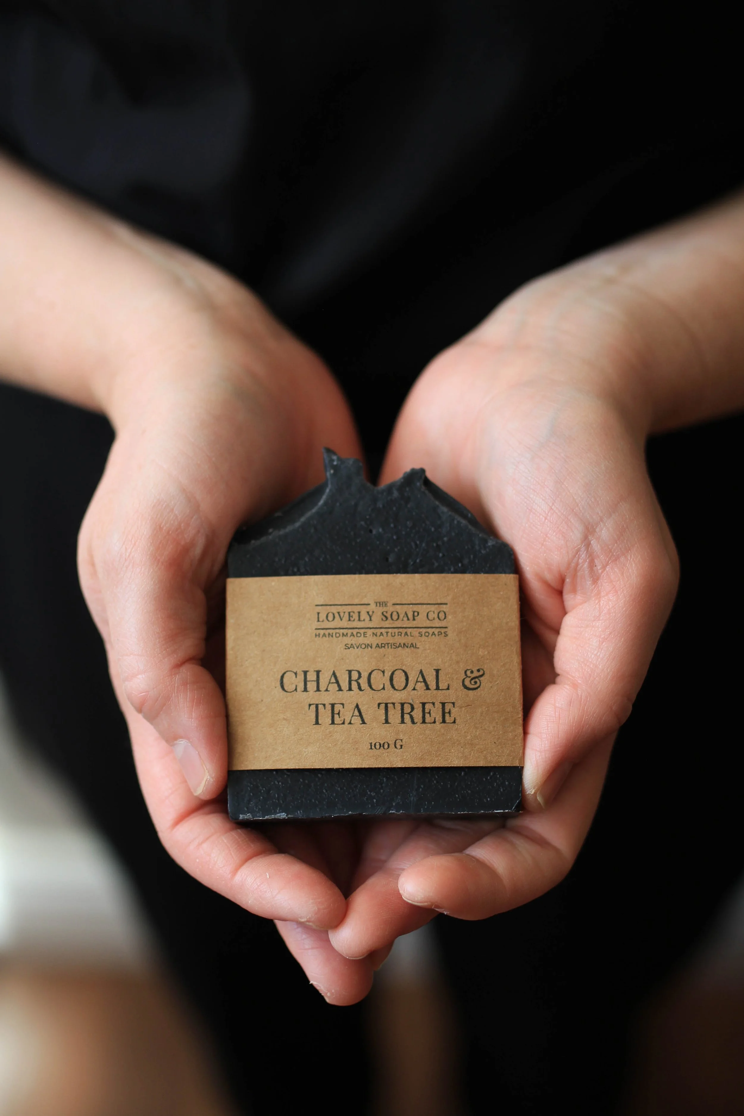 Charcoal and Tea Tree Soap Bar