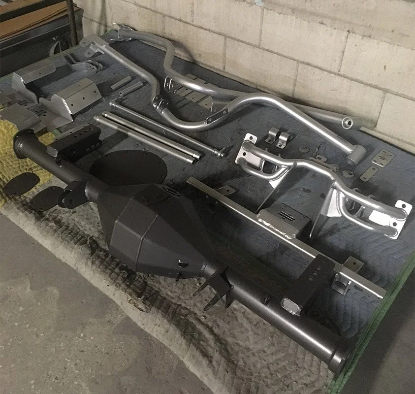 Powder Coating Automotive Parts