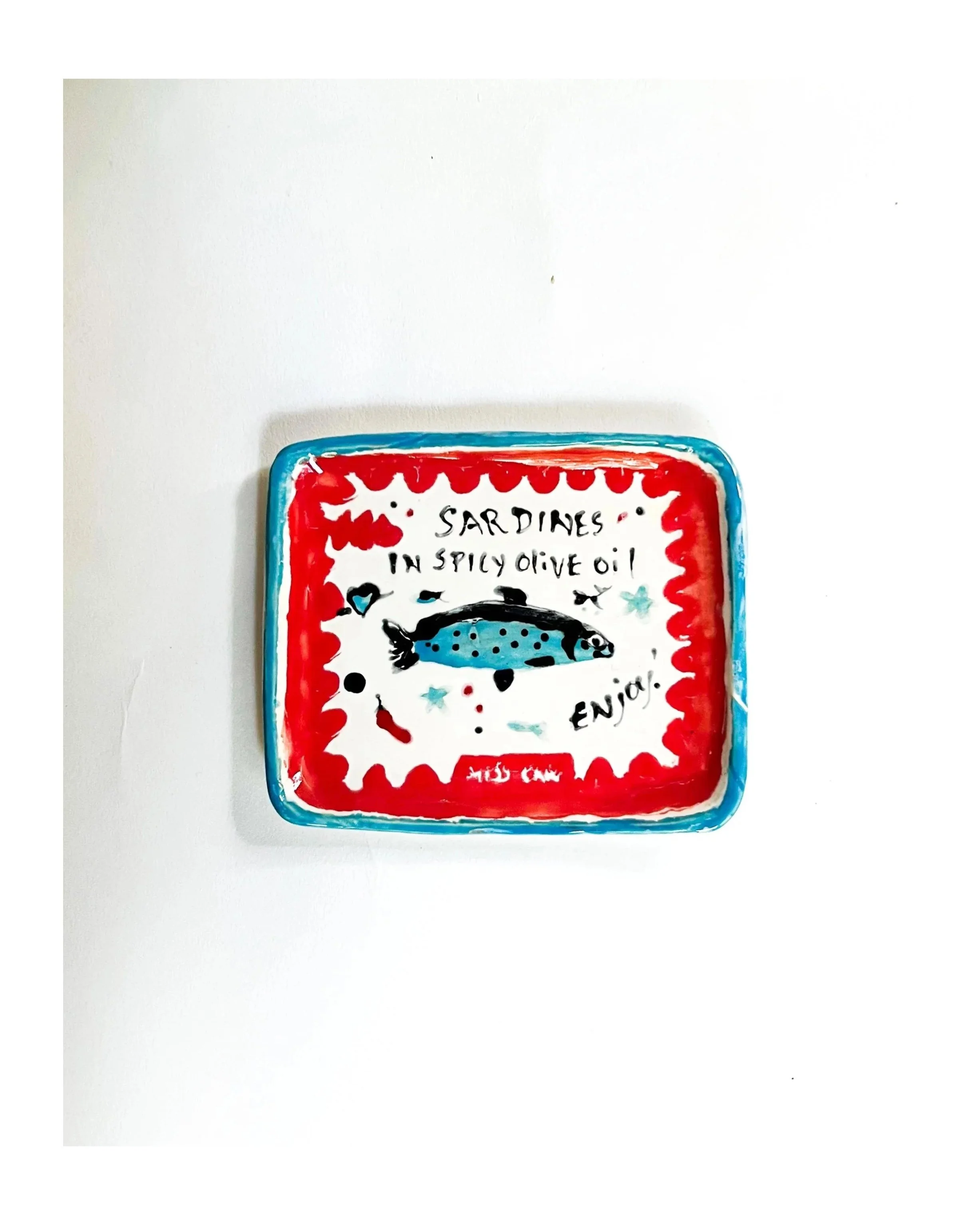 Spicy Olive Oil  Sardine Tin Tray