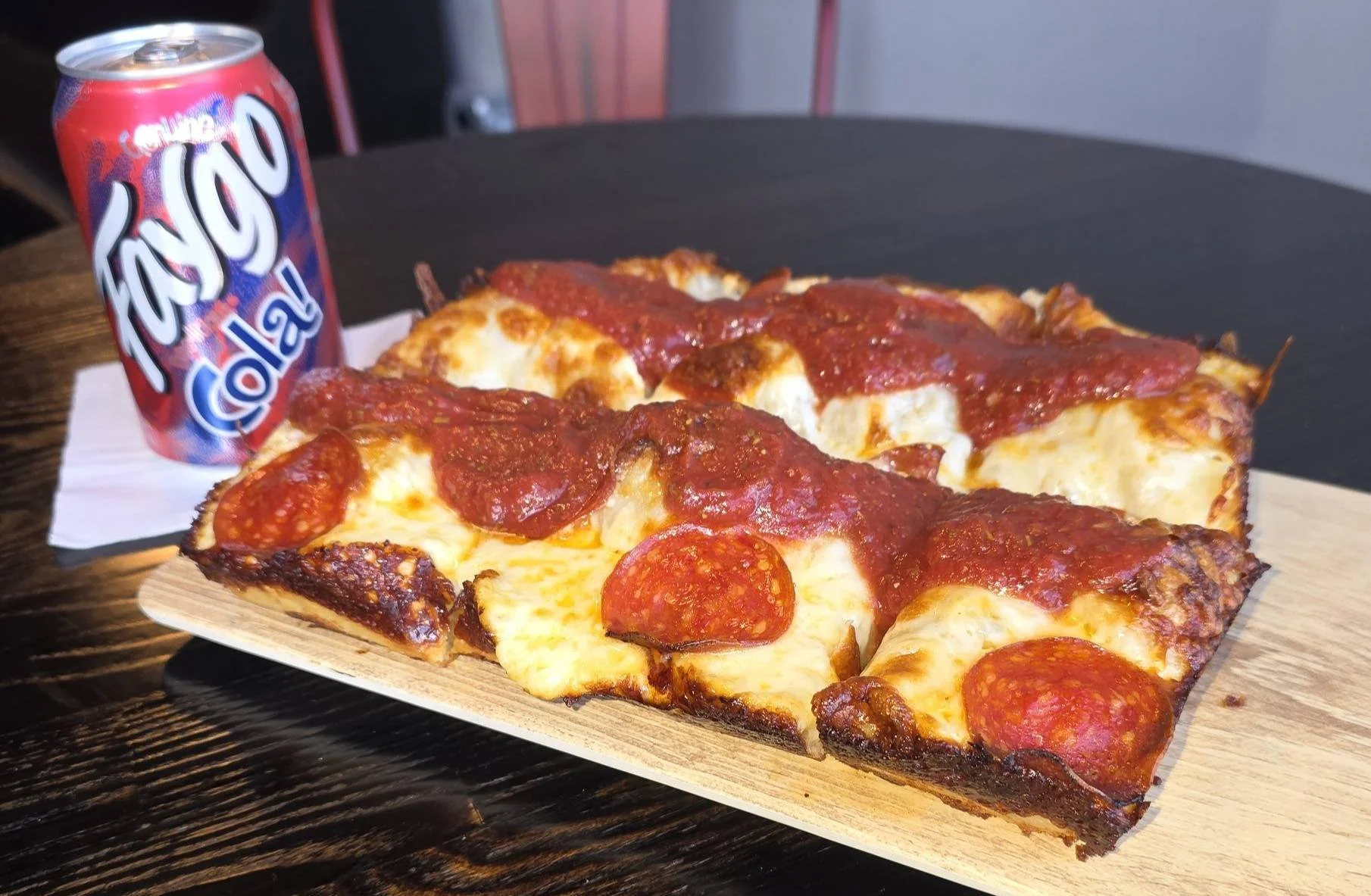 Detroit Style Pepperoni Pizza
