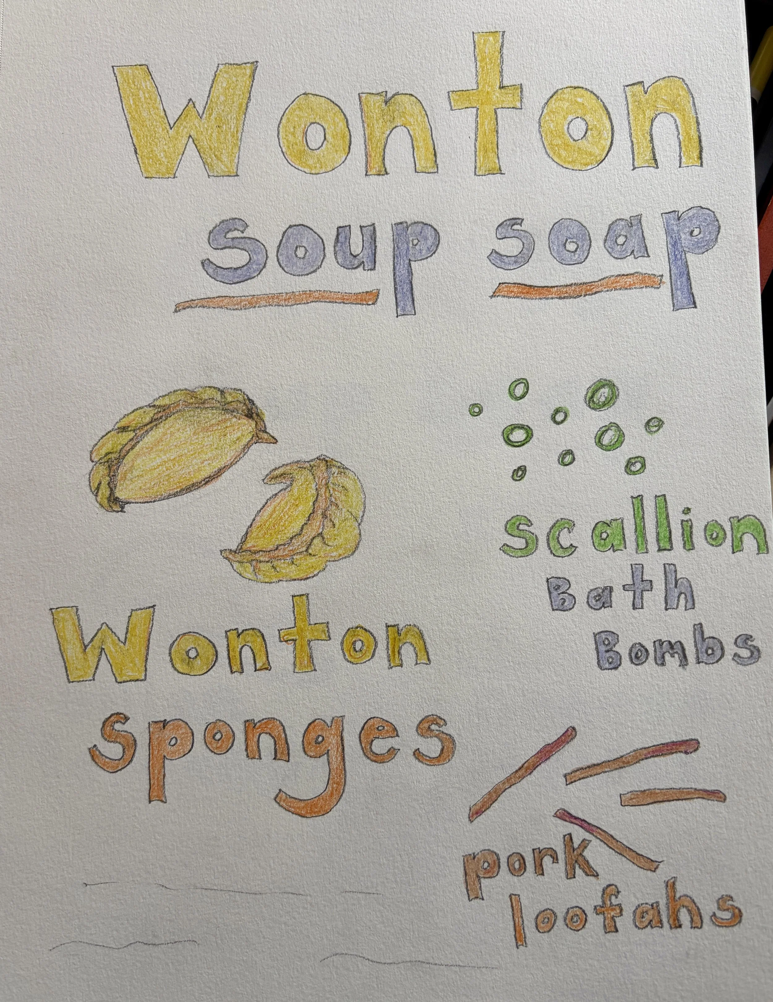 Wonton Soup Soap