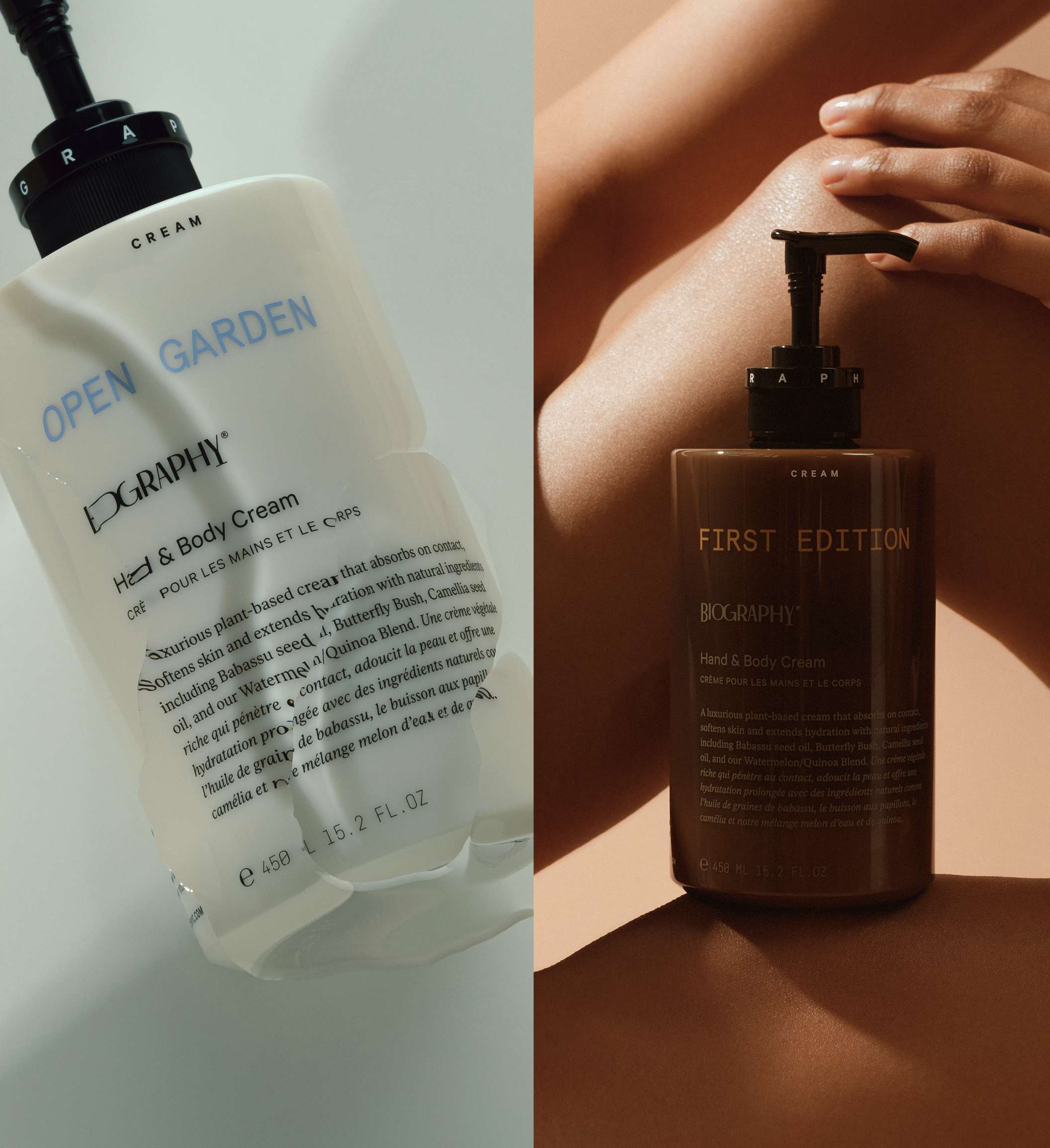 Biography Packaging: Hand & Body