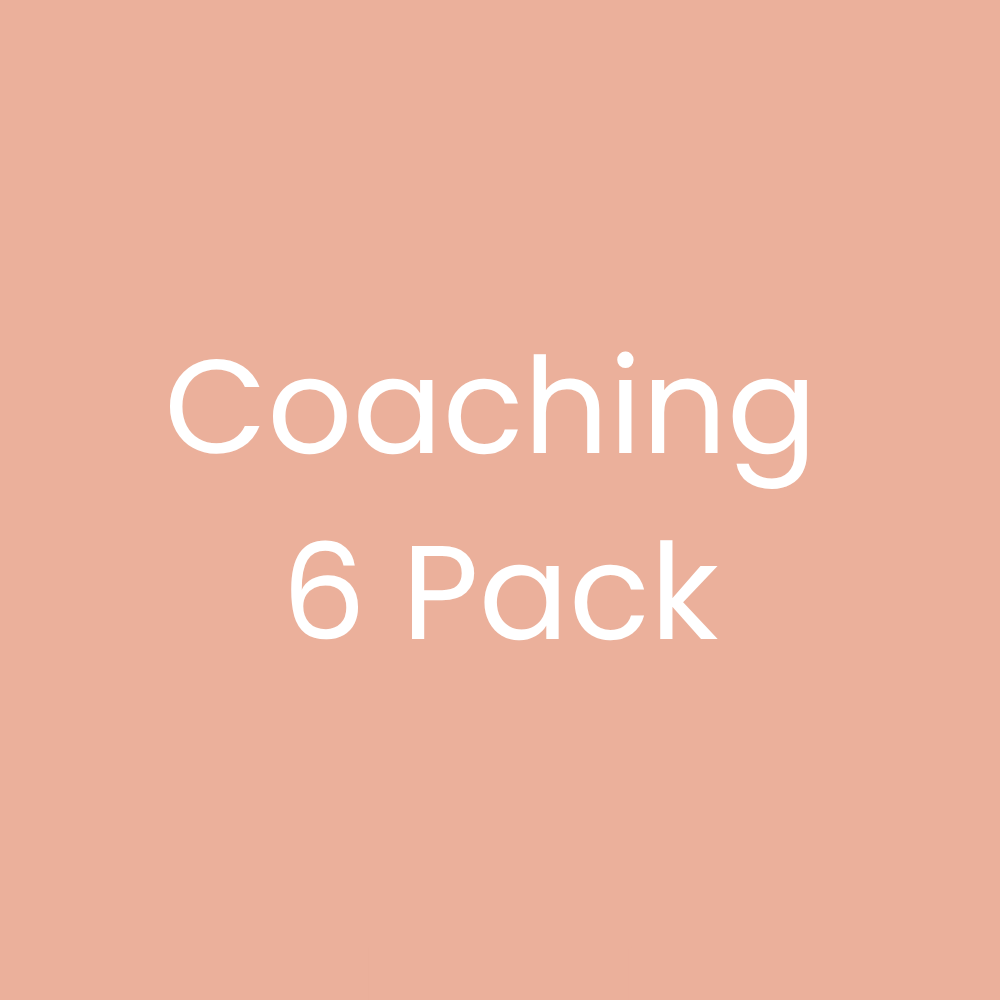 Coaching Session - 6 Pack