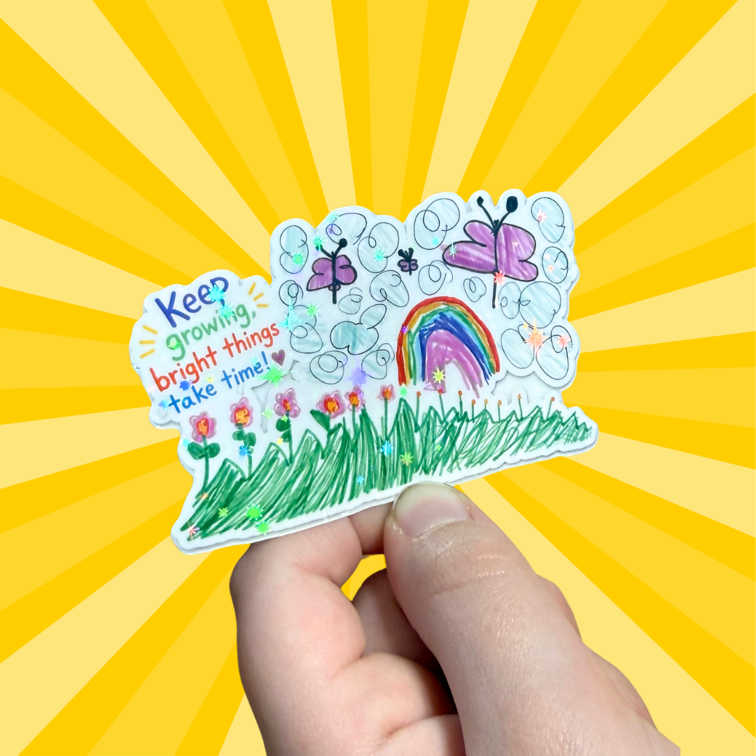 Keep Growing (Artist Spotlight Inspirational Sticker)