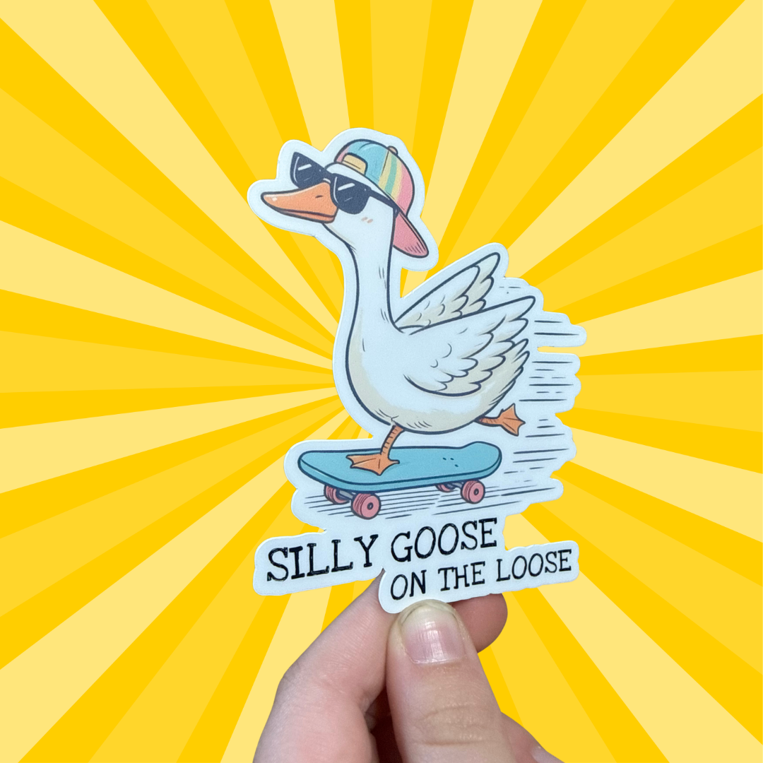 Silly Goose on he loose (Skateboard)