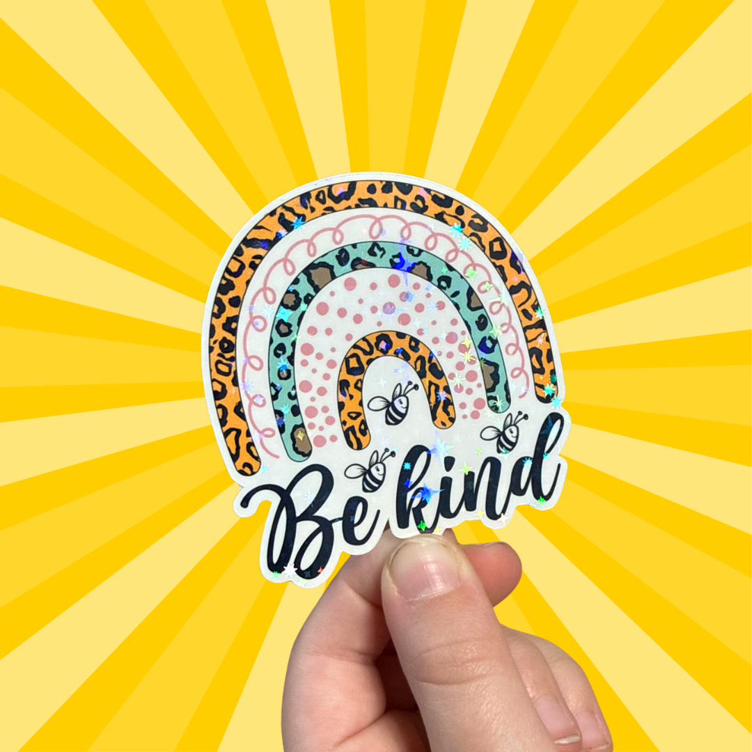 Be Kind Cheetah Rainbow