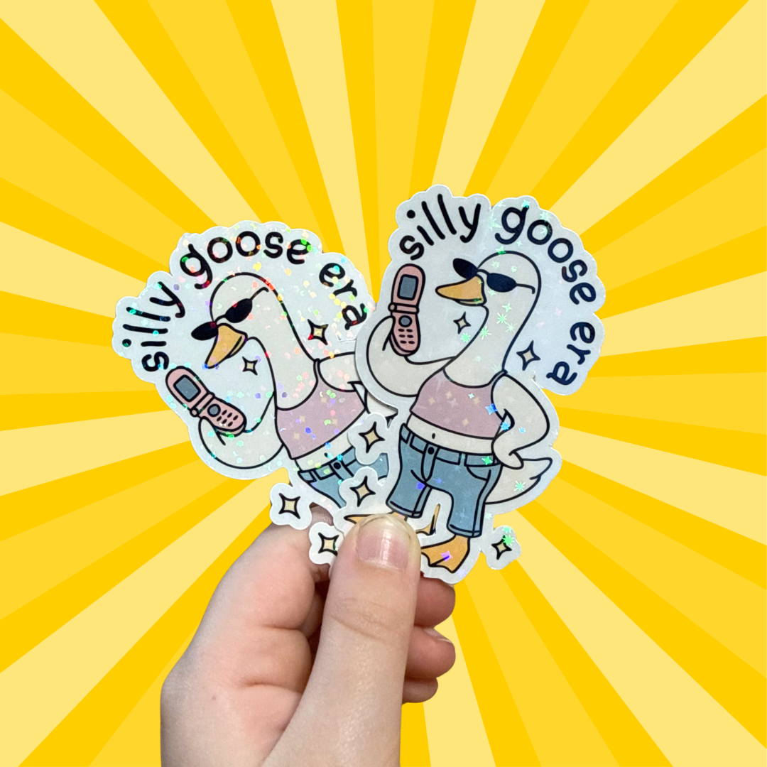 Silly Goose Era Vinyl Sticker